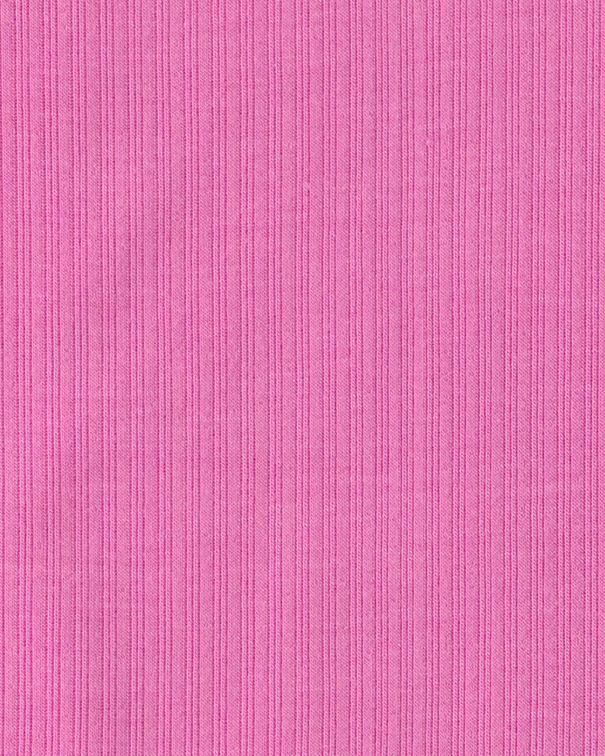 Toddler Girl PurelySoft Short-Sleeve Snug Fit 2-Piece Pajama Set - Pink