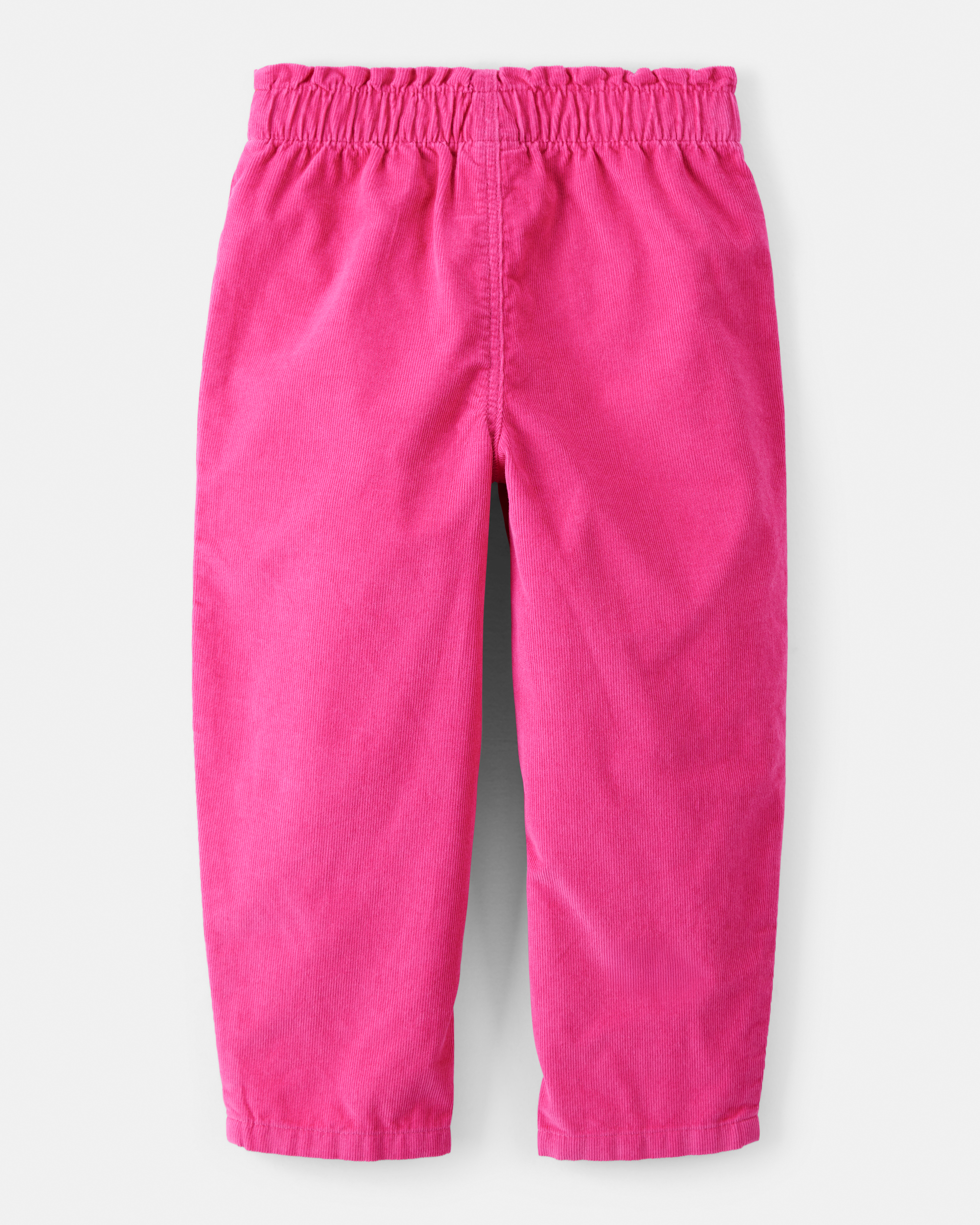 Toddler Girl Heart Pocket Barrel Pants - Pink