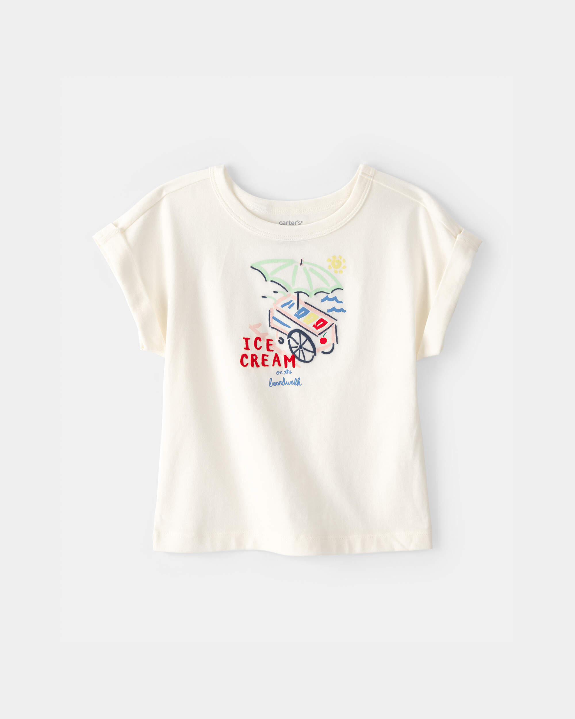 Toddler Girl Ice Cream Top