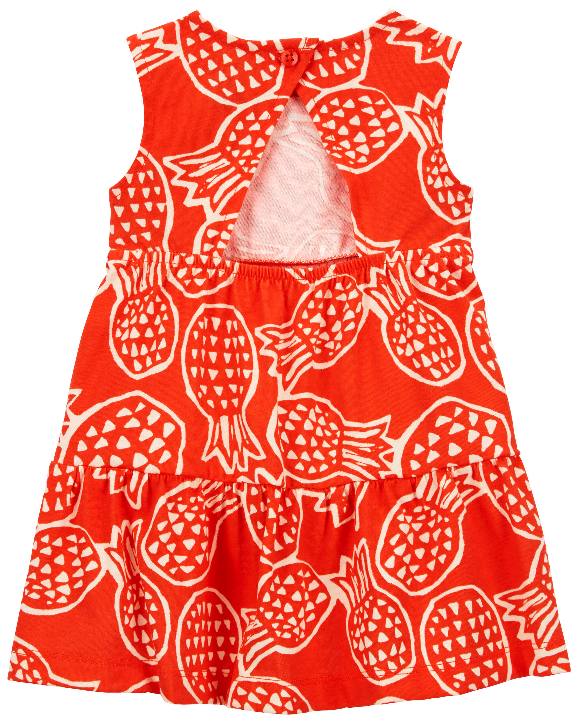 Pineapple Sleeveless Dress