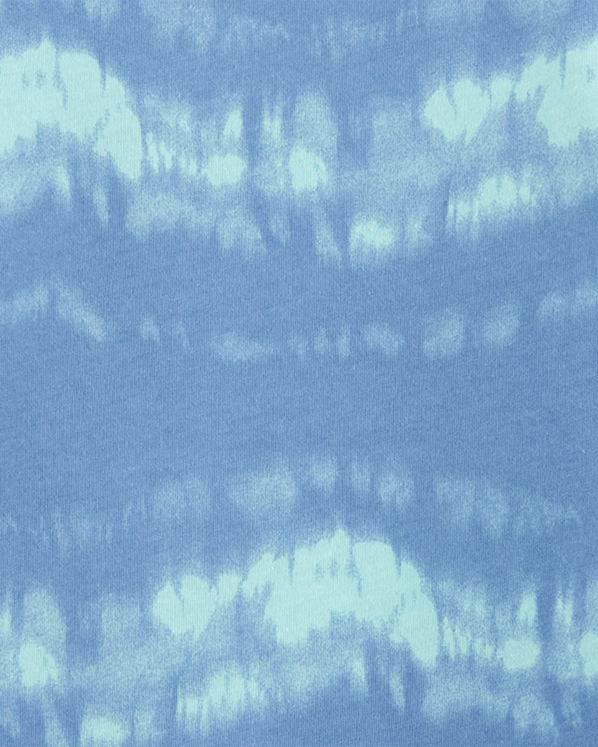 Boys Tie-Dye Cotton-Blend Tee - Blue