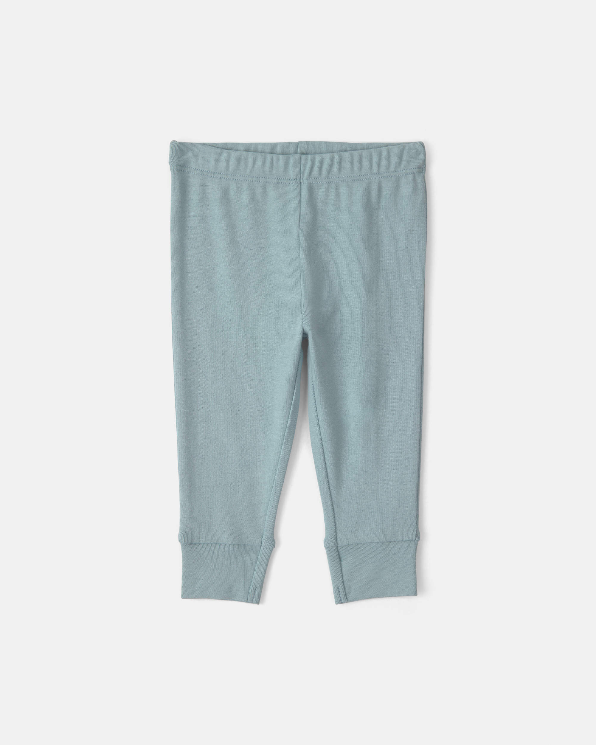 Baby Boy 3-Piece Milk & Cookies Long-Sleeve Bodysuit Pant Set - Blue/Cream