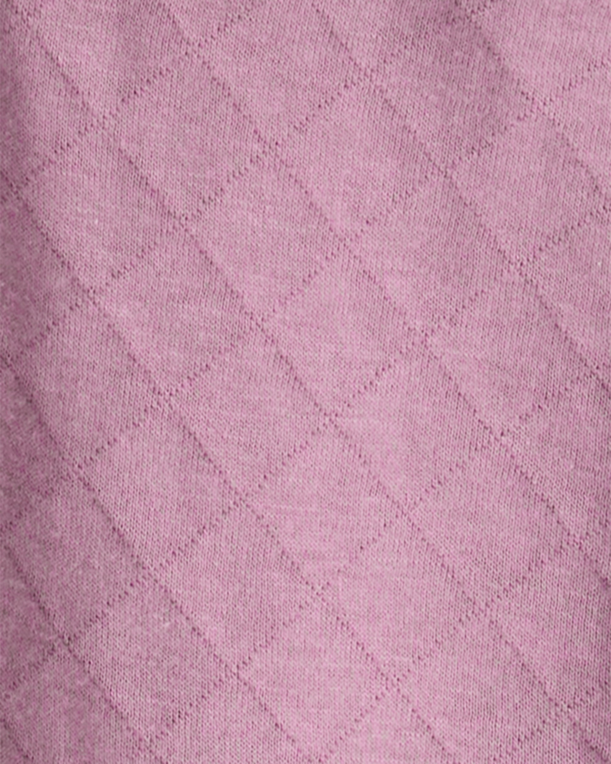 Toddler Girl Quilted Quarter-Zip & Floral Legging Set - Purple