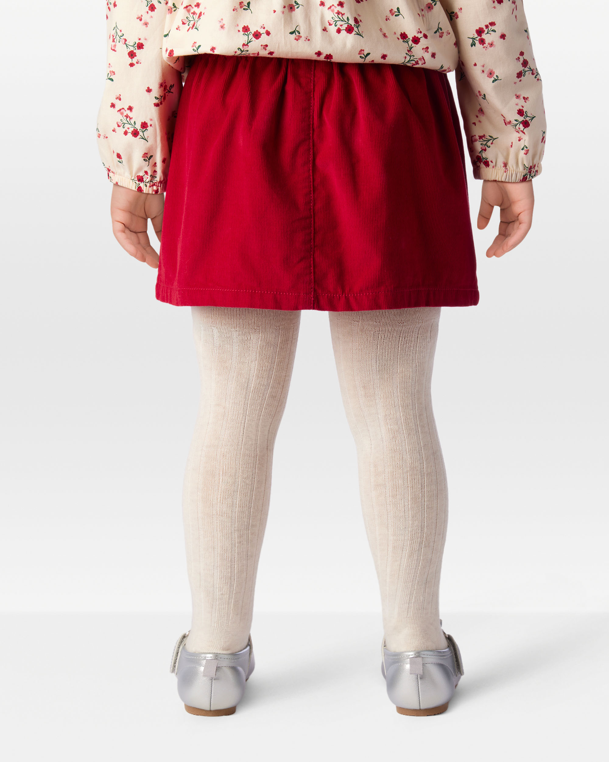 Toddler Girl Corduroy Skort - Red