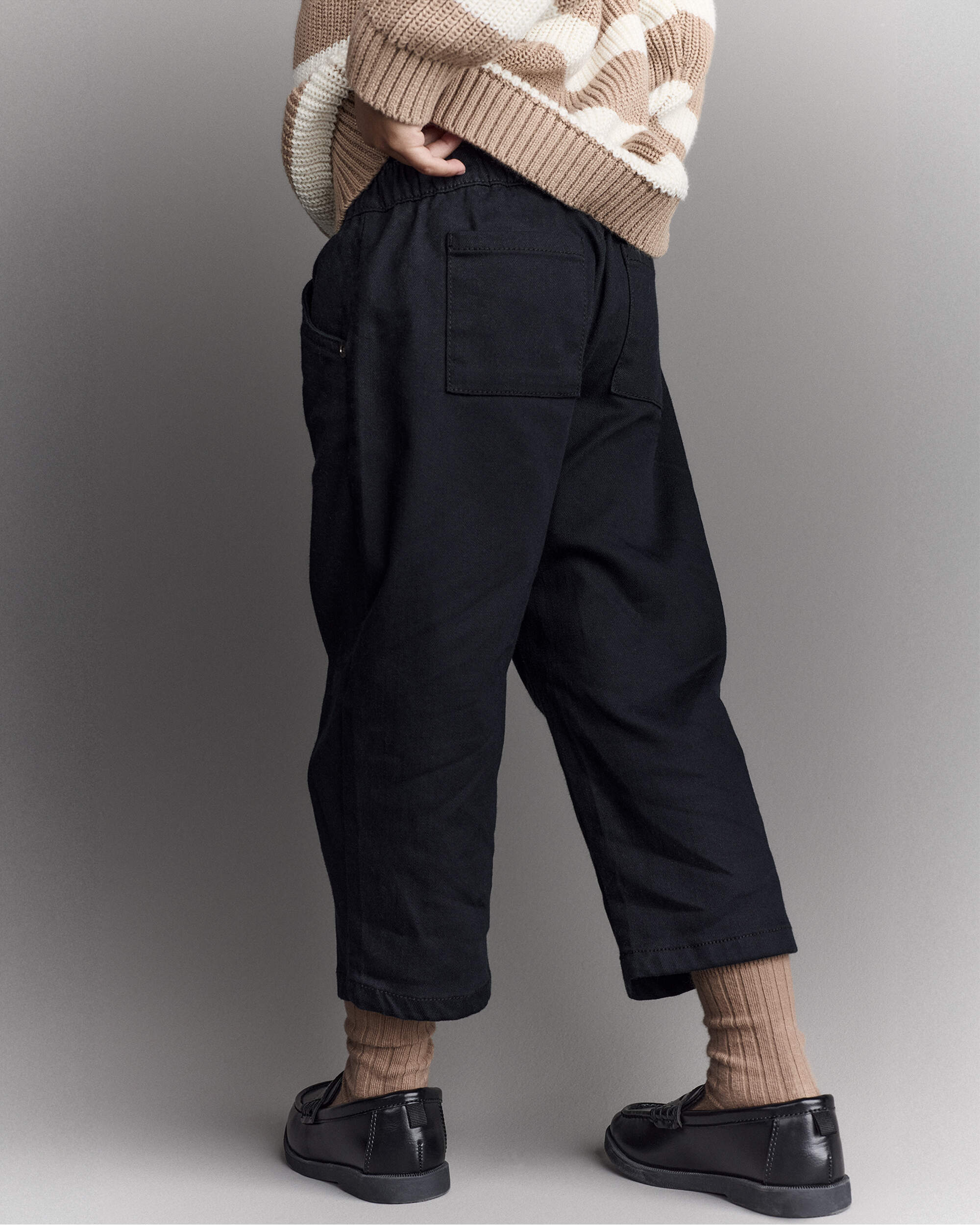 Toddler Barrel Pant - Black