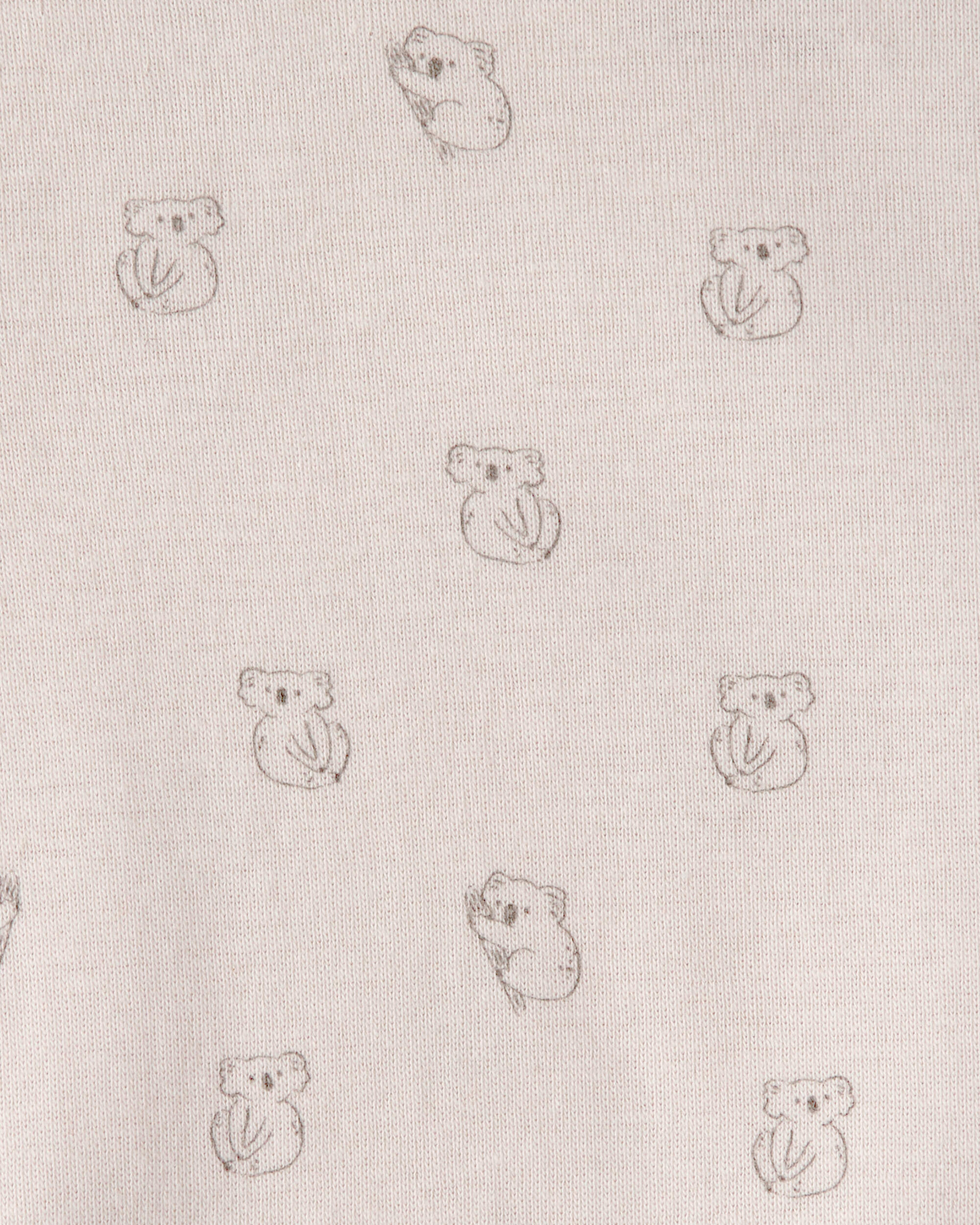 Baby 3-Pack Organic Cotton Bodysuits Aussie Friends Print