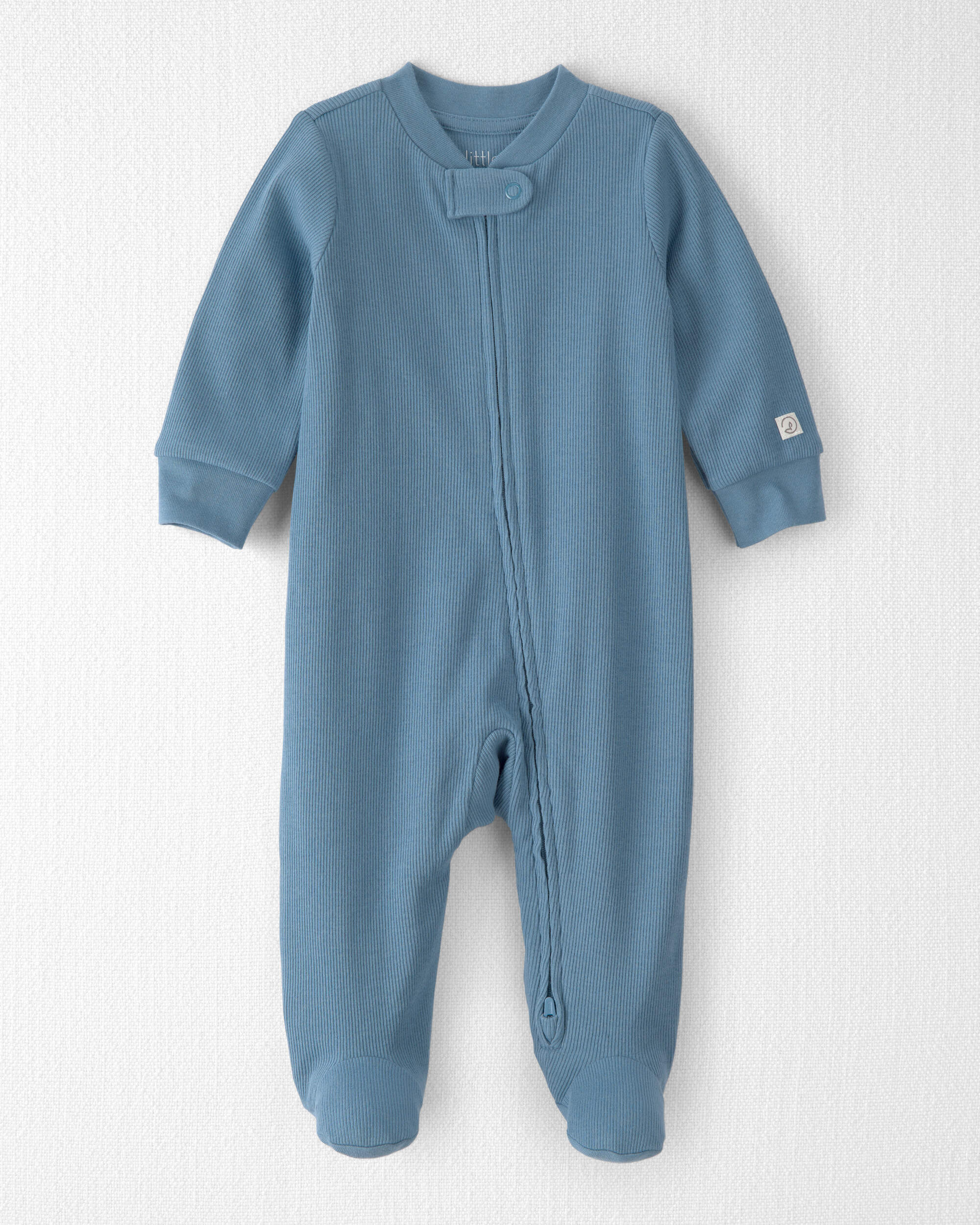 Baby Organic Cotton Rib Sleeper Pyjama