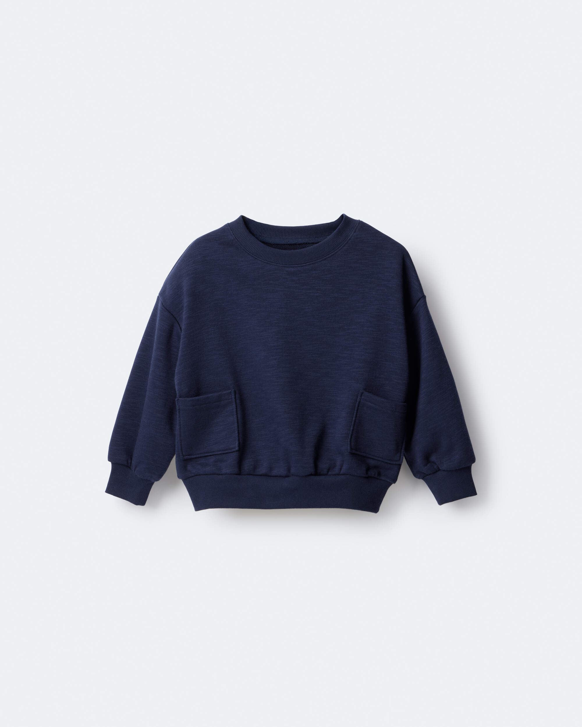 Toddler Otter Sweatshirt™ with Pockets- Navy