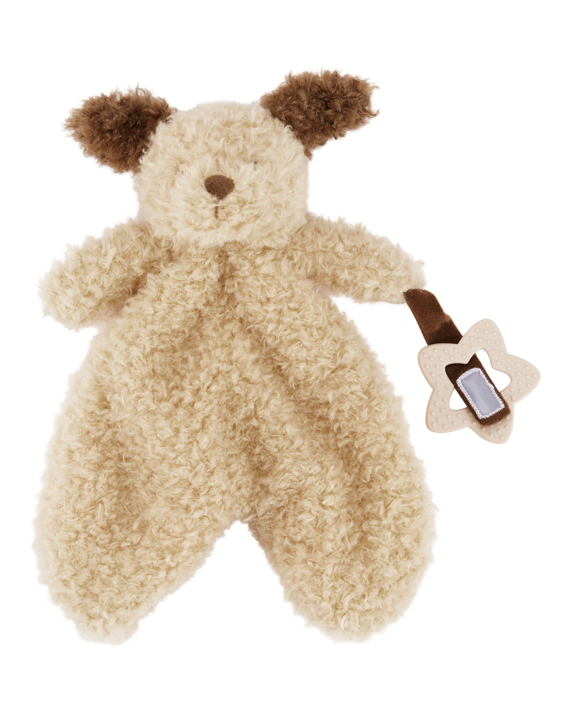 Baby Puppy Plush With Teether