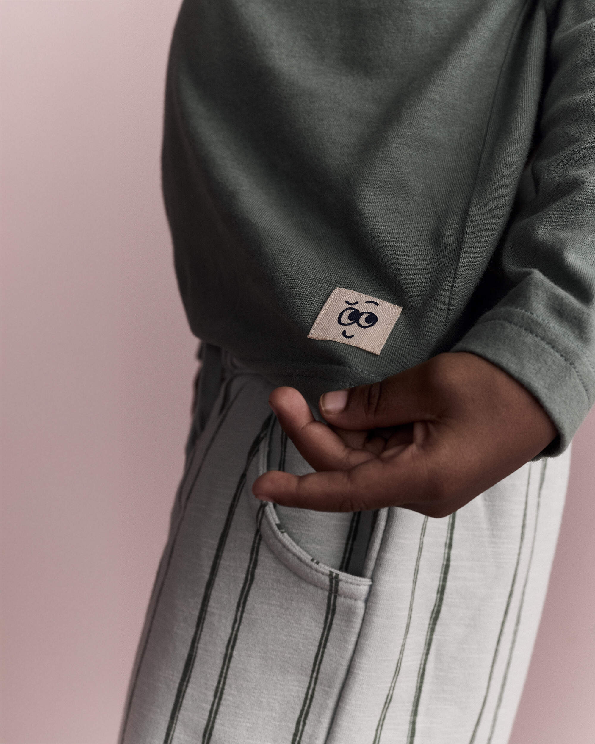 Toddler Boy Chillin' Long-Sleeve Graphic Tee - Olive