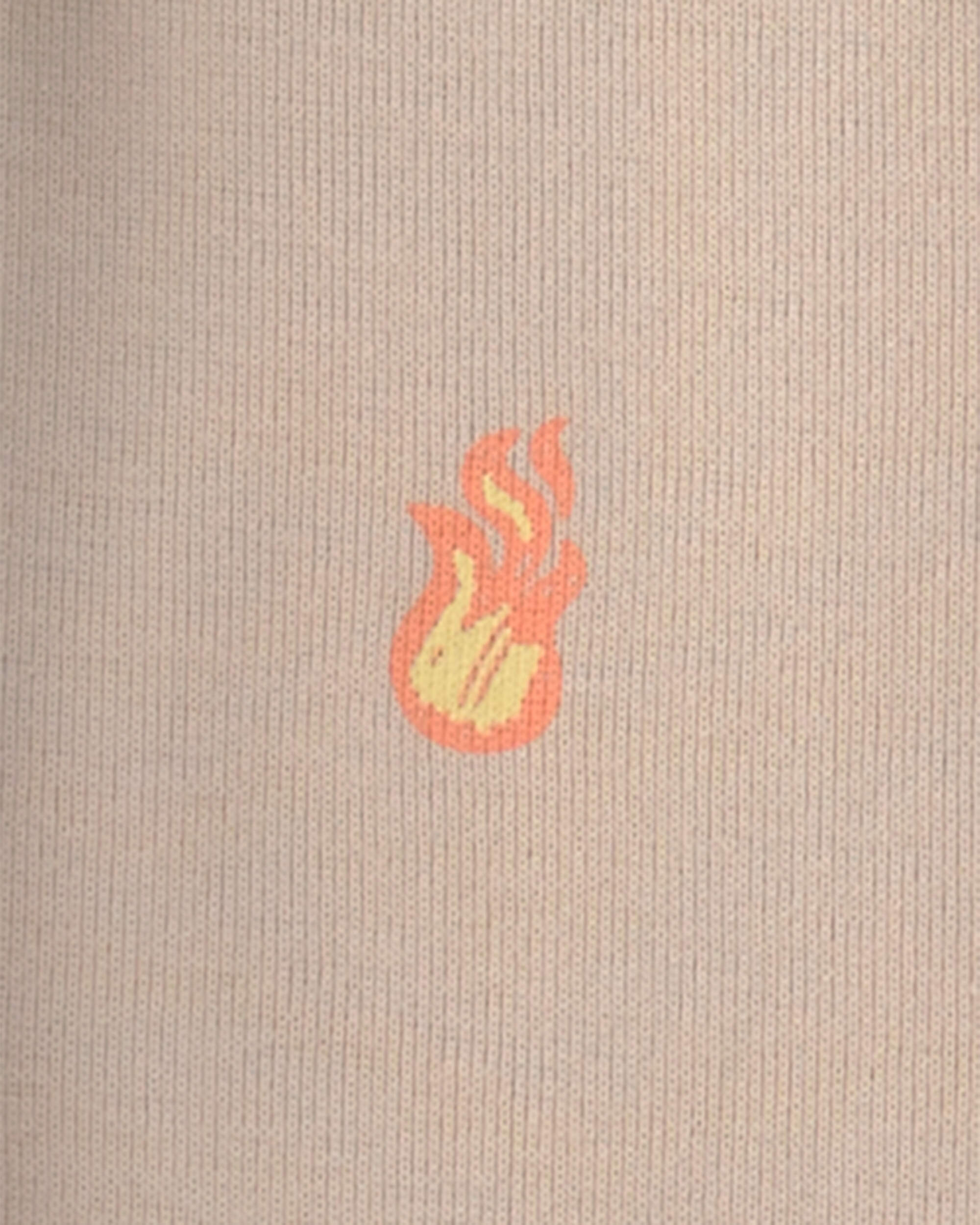 Boys Hot Sauce 100% Cotton Snug Fit 4-Piece Pyjama Set - Tan/Green