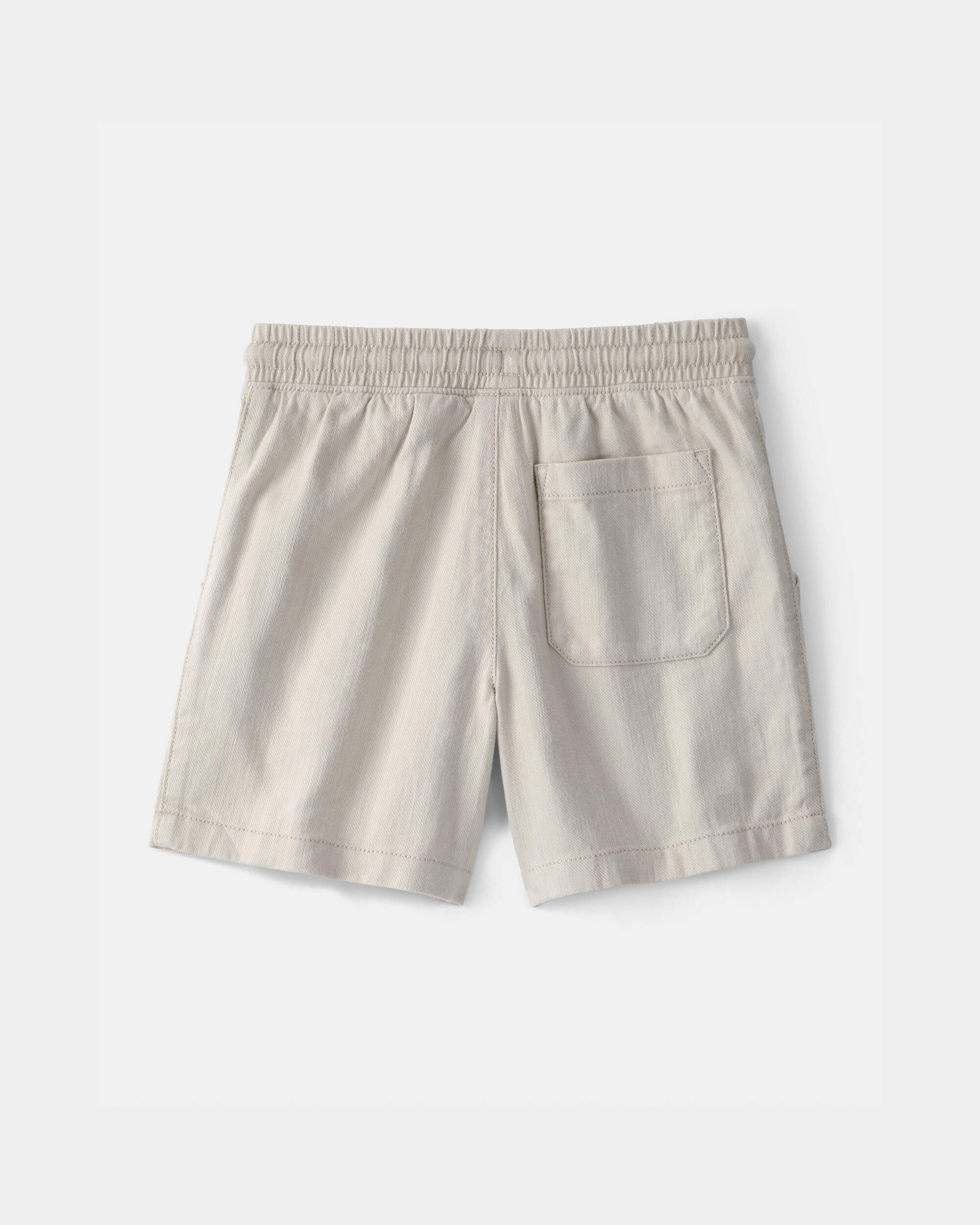 Boys Twill Shorts - Light Khaki