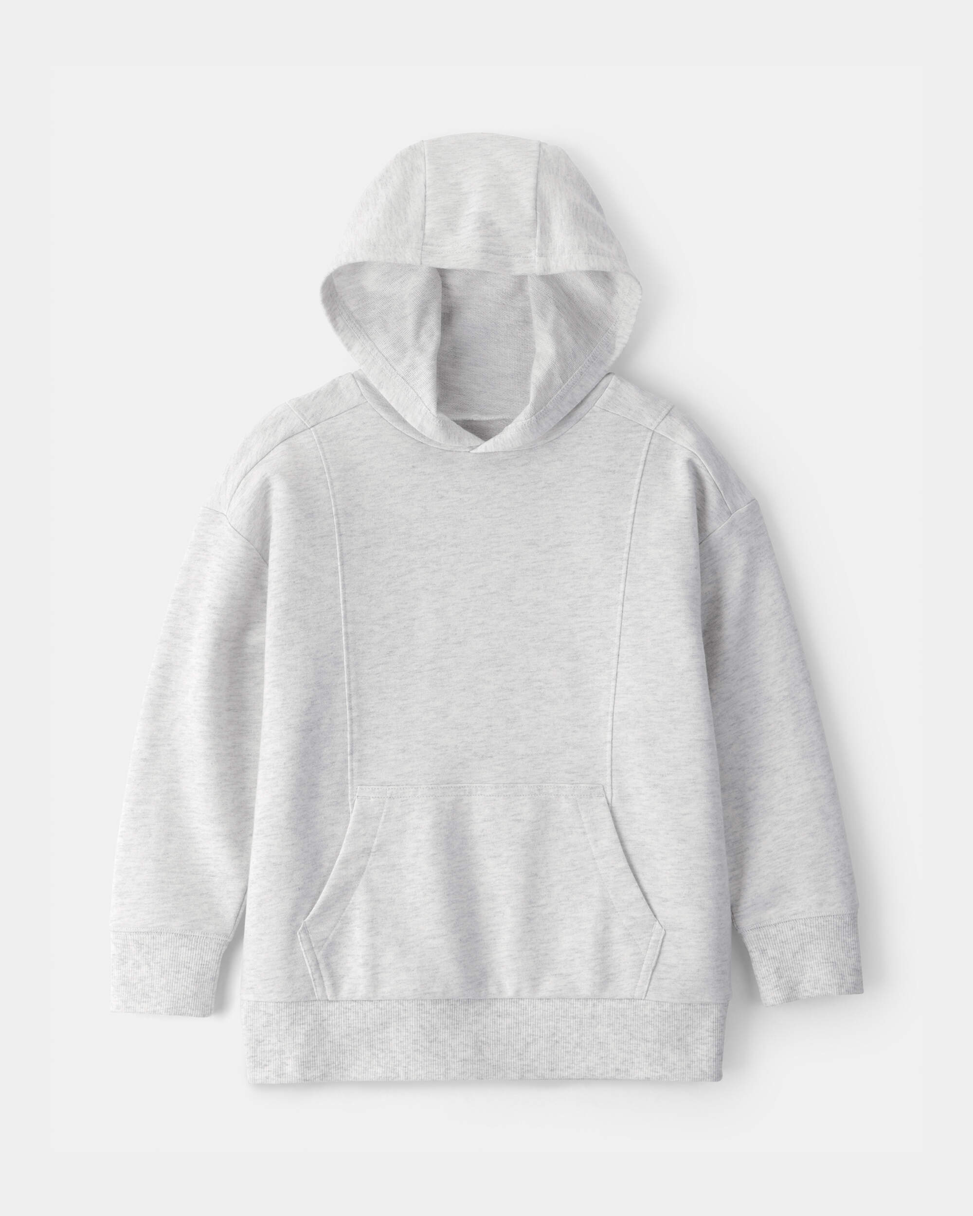 Boys French Terry Hoodie - Grey