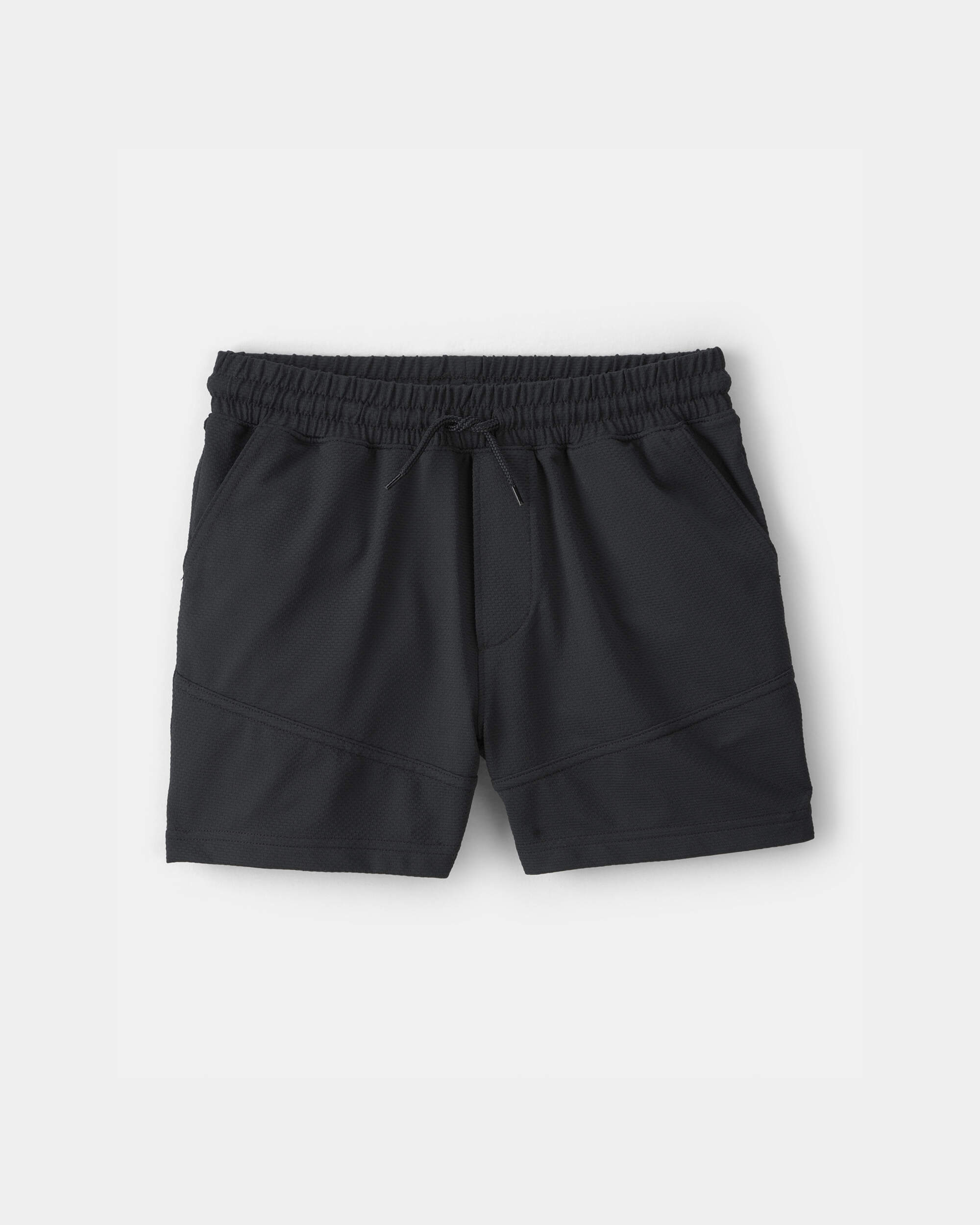Boys Mesh Active Shorts - Black