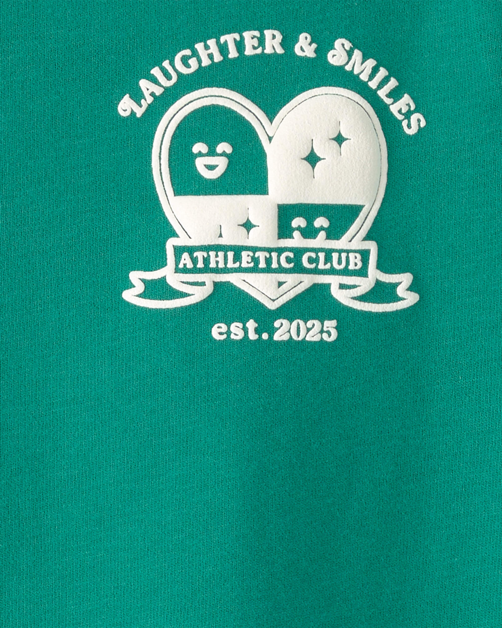 Toddler Girl 'Laughter & Smiles' Top - Green