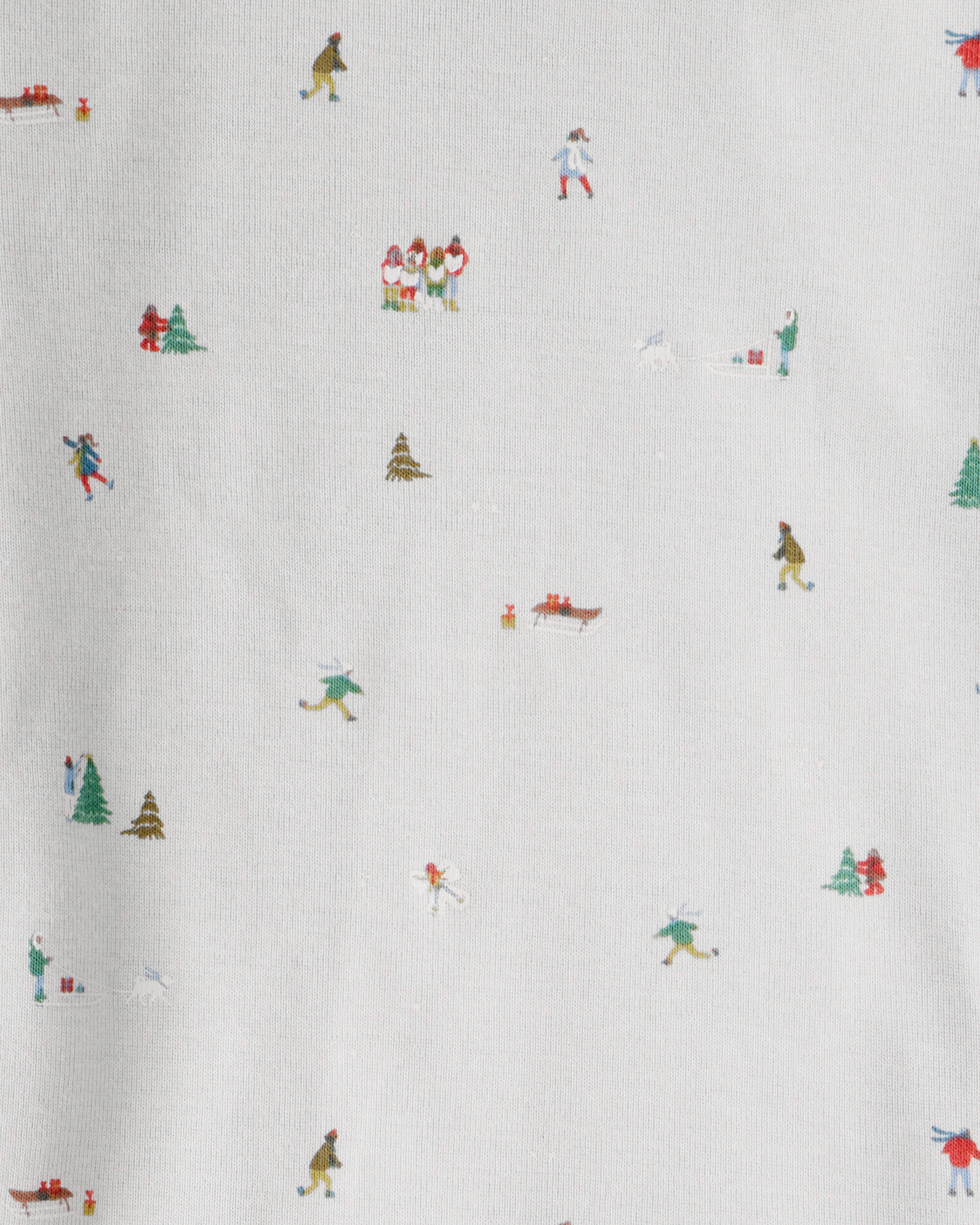 Baby Organic Cotton Pyjamas Frosted Trail Print