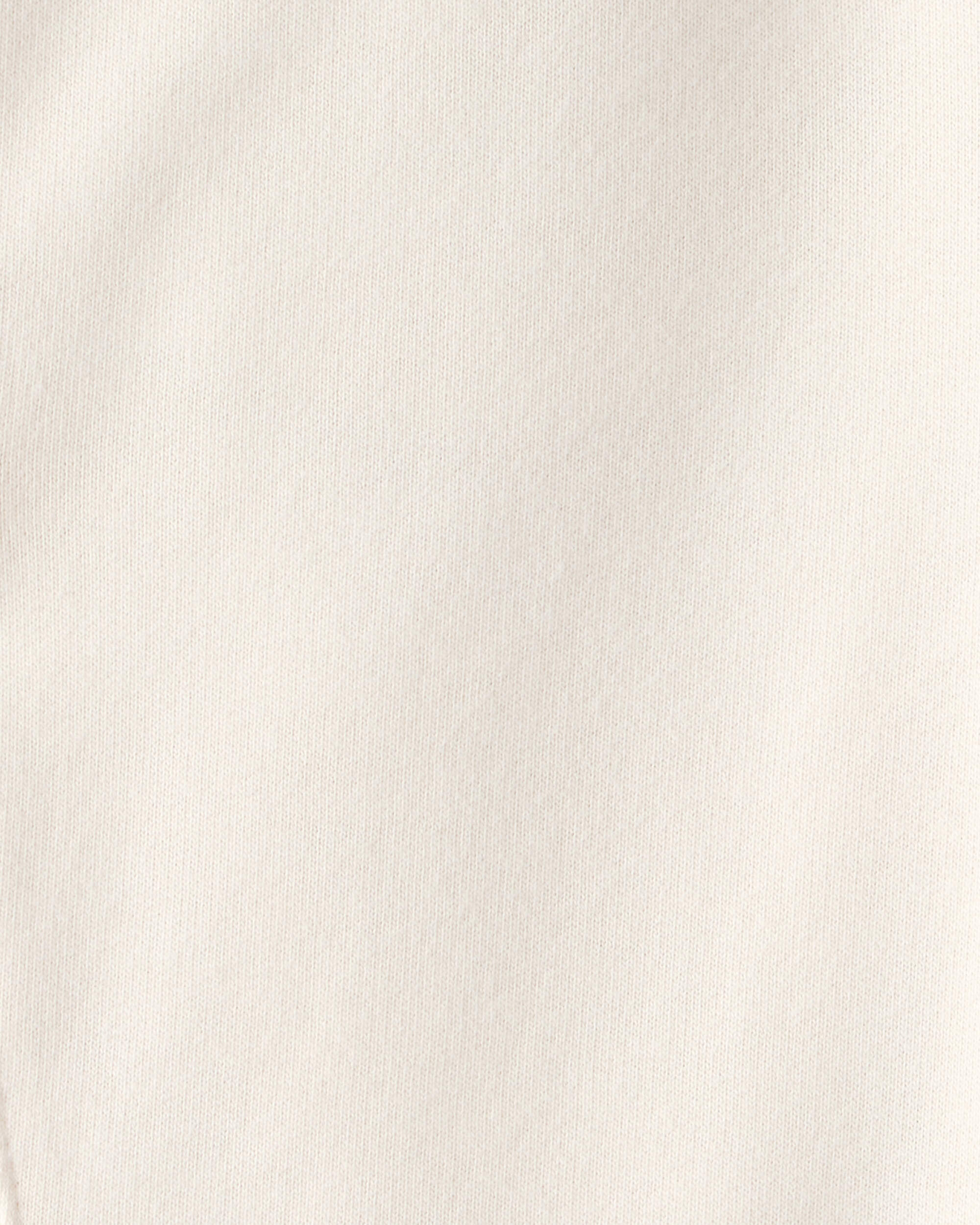 Toddler Girl French Terry Wide-Leg Active Pants - Ivory