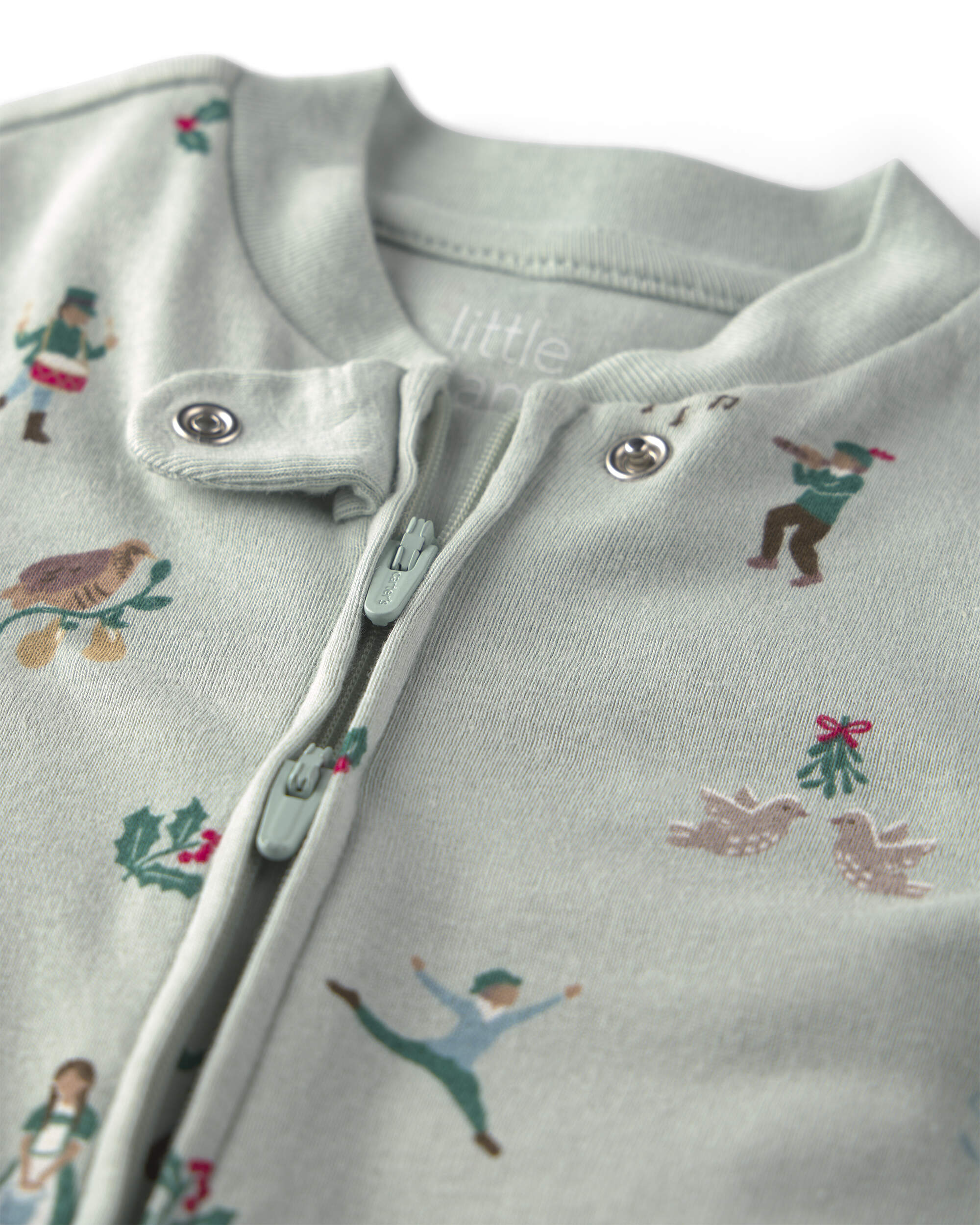 Baby Organic Cotton Sleeper 12 Days of Christmas