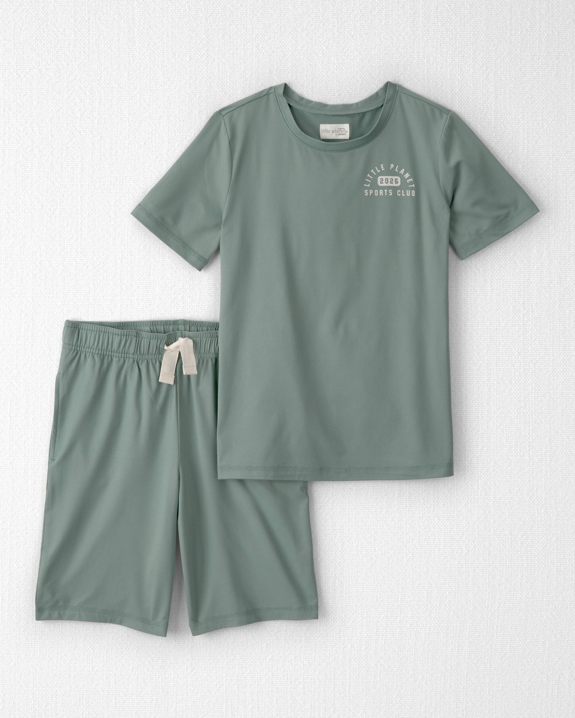 Kid 2-Piece Recyled Top & Short Set