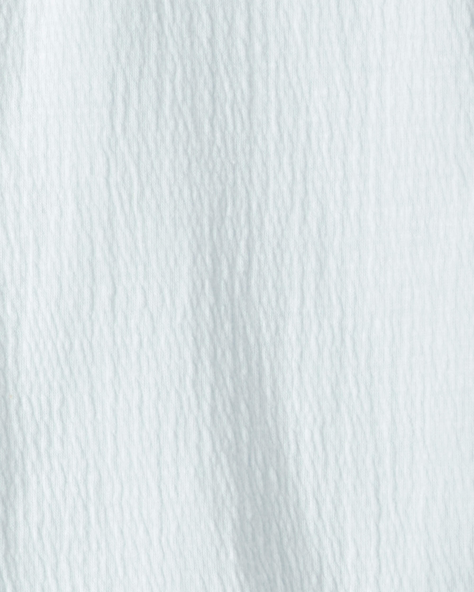 Girls Embroidered Flower Crinkle Top - Blue