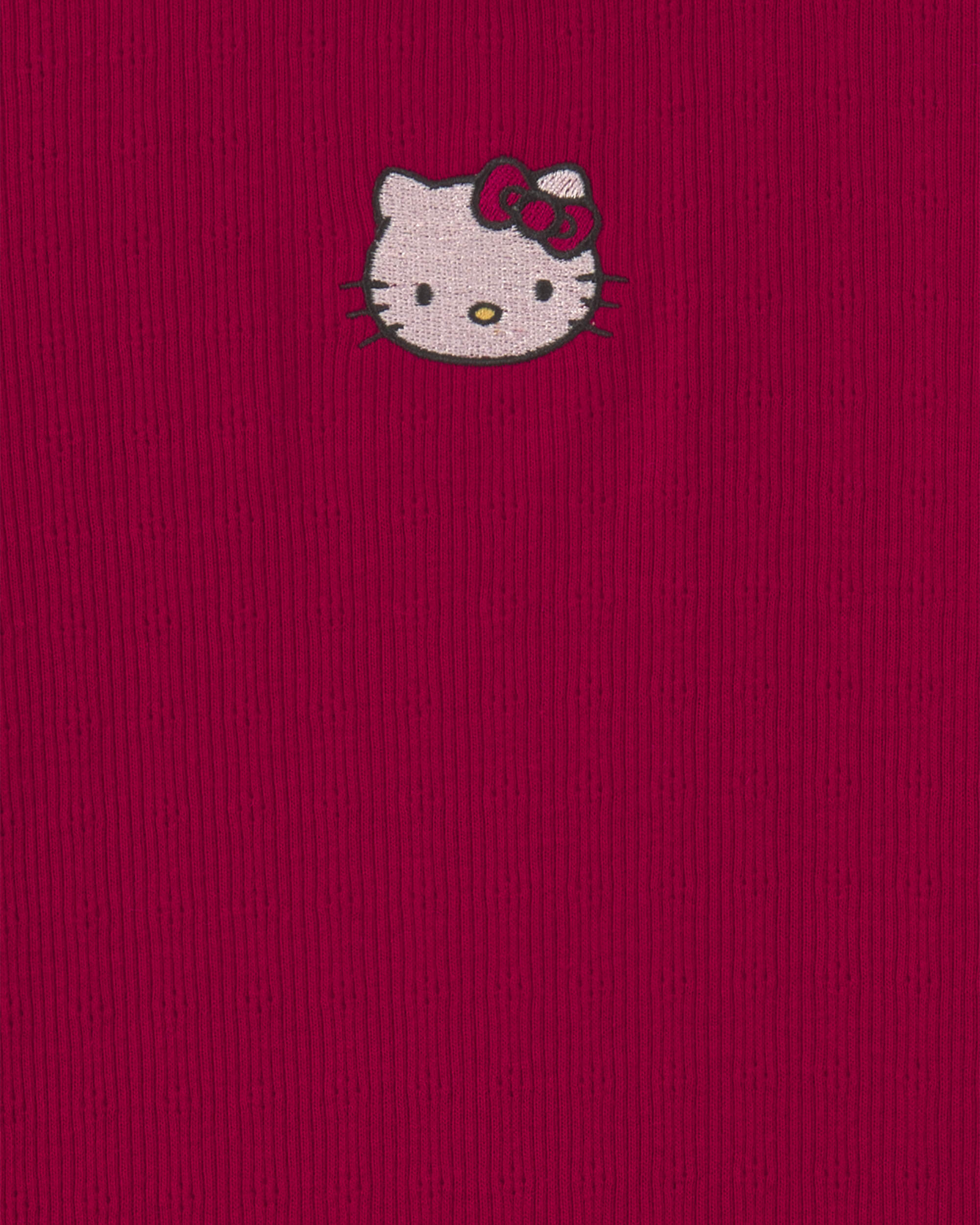 Girls Hello Kitty® Heart Long-Sleeve Top - Red