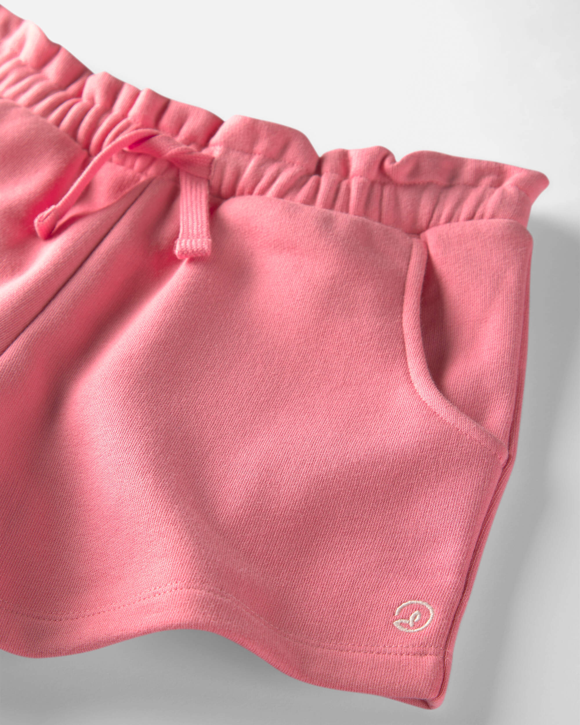 Girls Knit Shorts Made with Organic Cotton