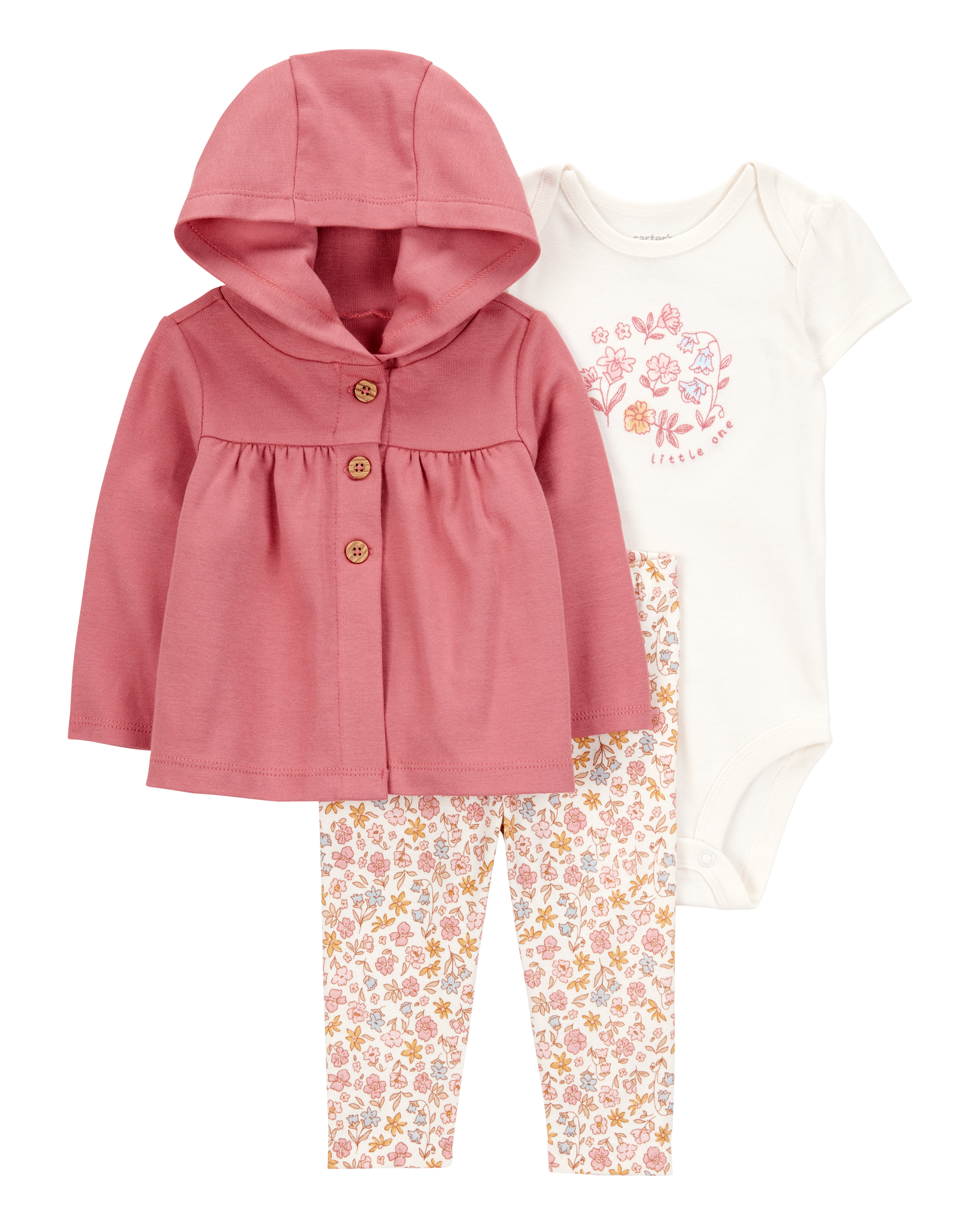 Baby 3-Piece Little Cardigan Set