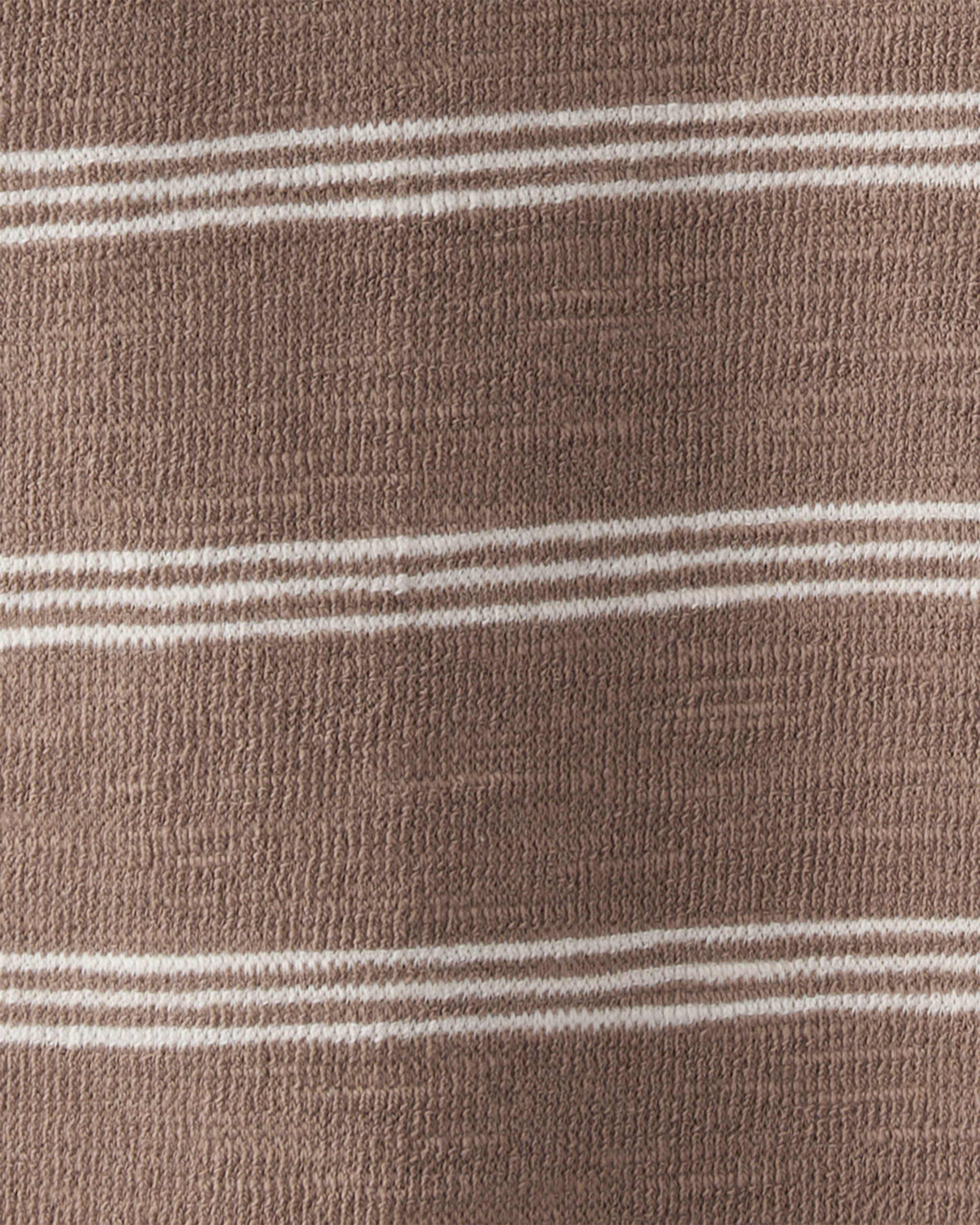 Baby Organic Cotton Romper Stripes