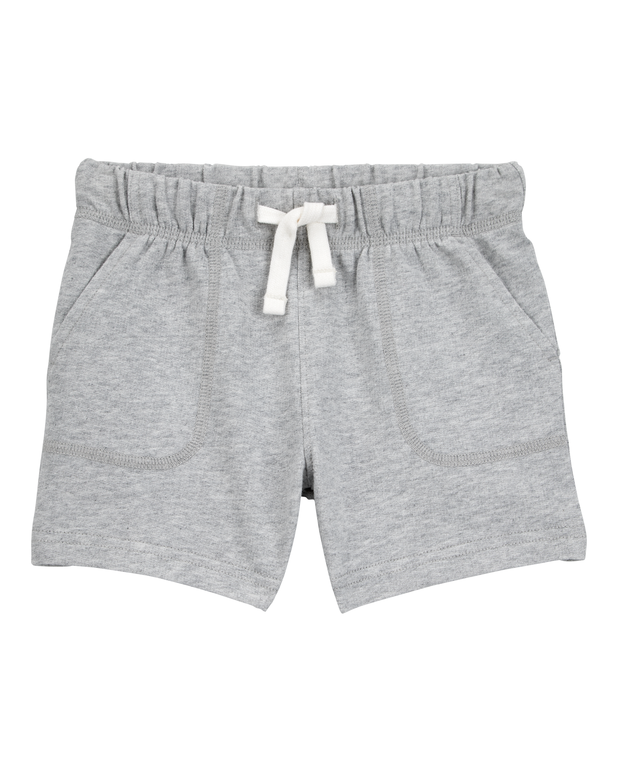 Toddler Boy Pull-On French Terry Shorts - Grey