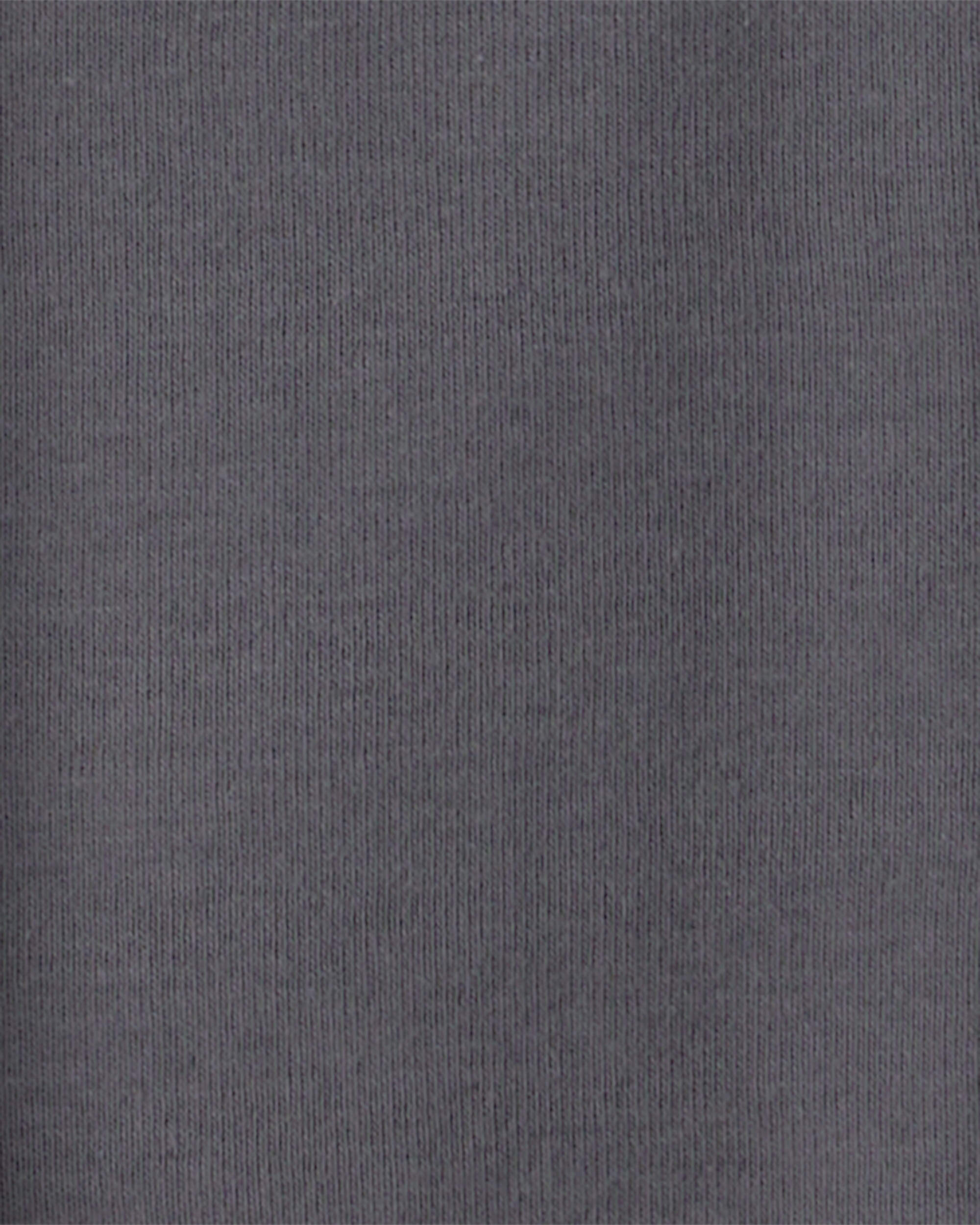 Baby Boy Trash Truck 100% Cotton Short-Sleeve Snug Fit 4-Piece Pajama Set - Grey