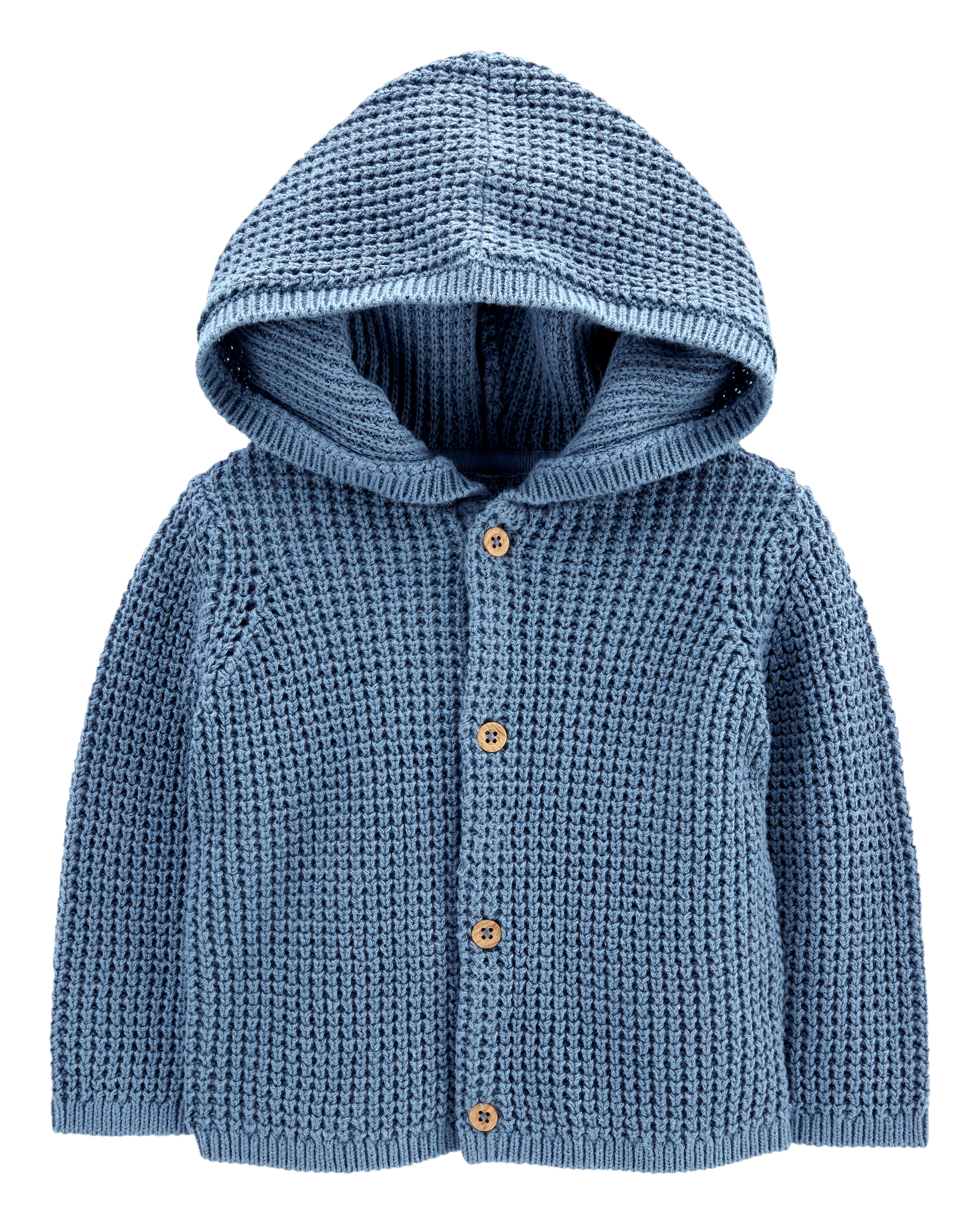 Baby Hooded Cotton Cardigan