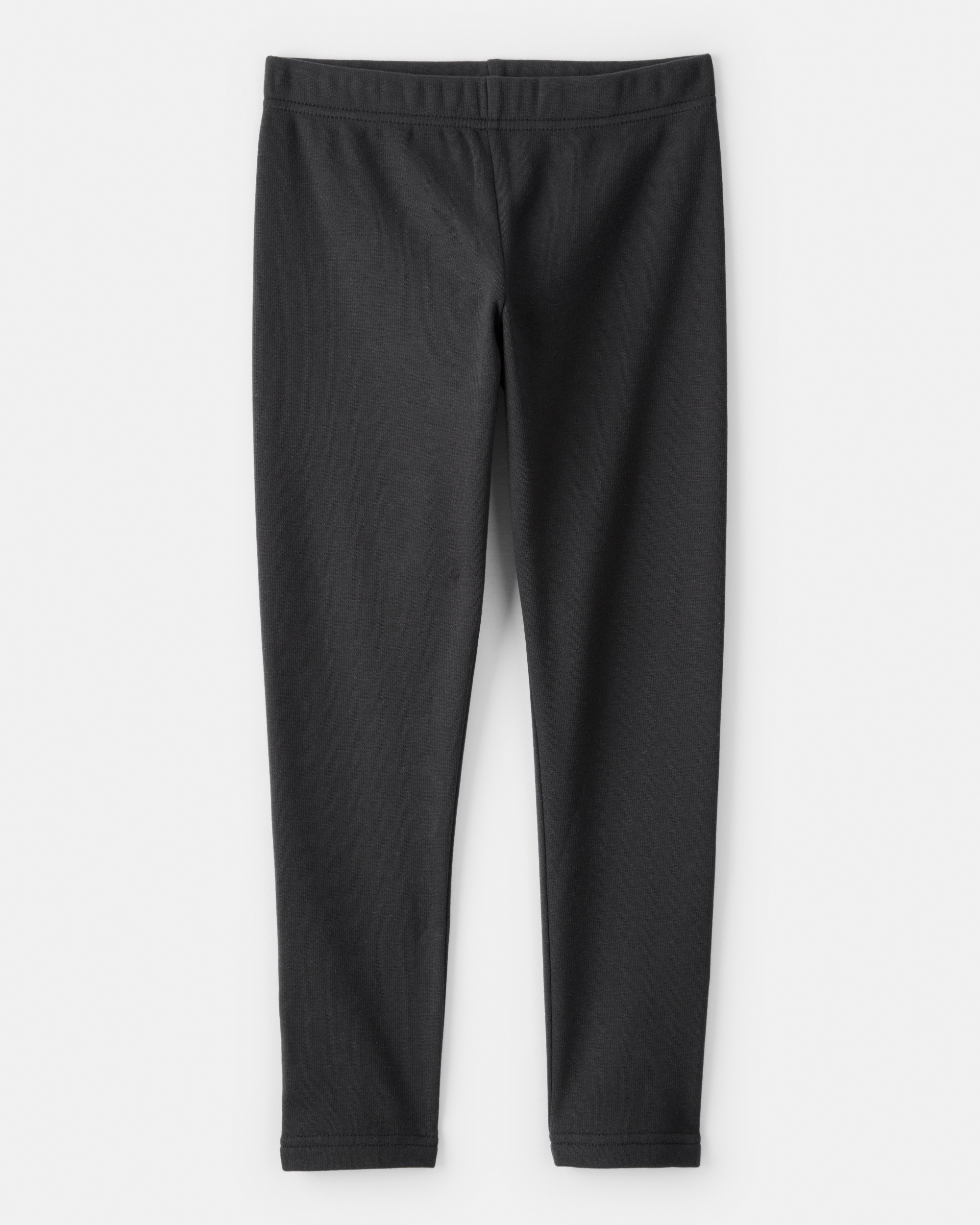 Kid Pull-On Stretch Leggings - Black