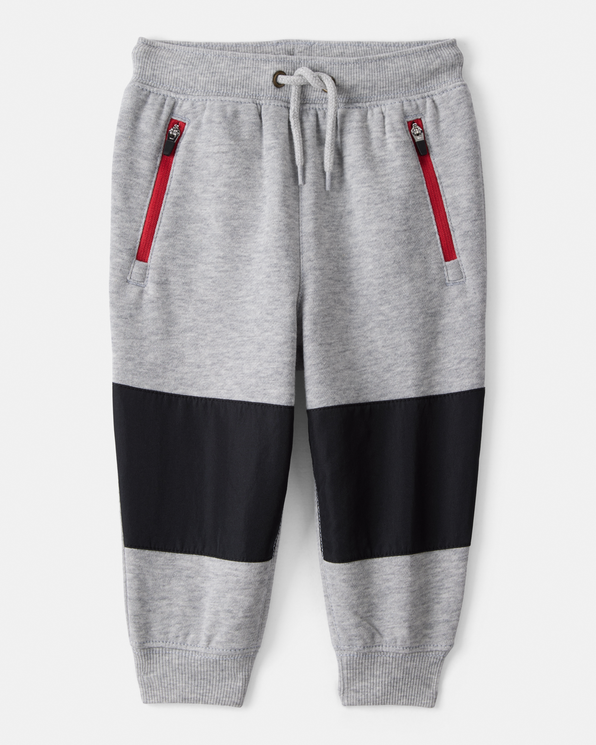 Baby Boy Fleece Joggers - Grey