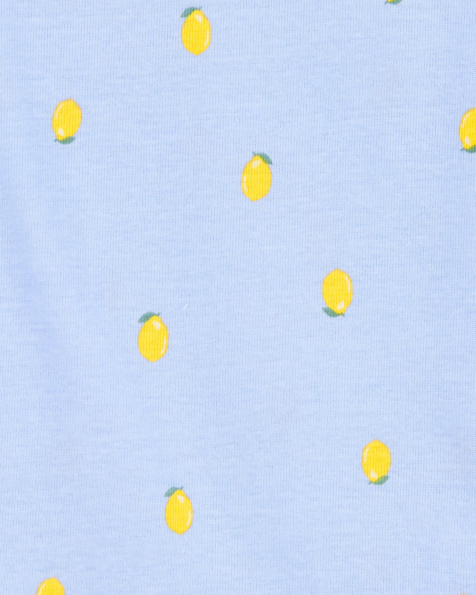 Kid 4-Piece Floral Cotton Pyjamas