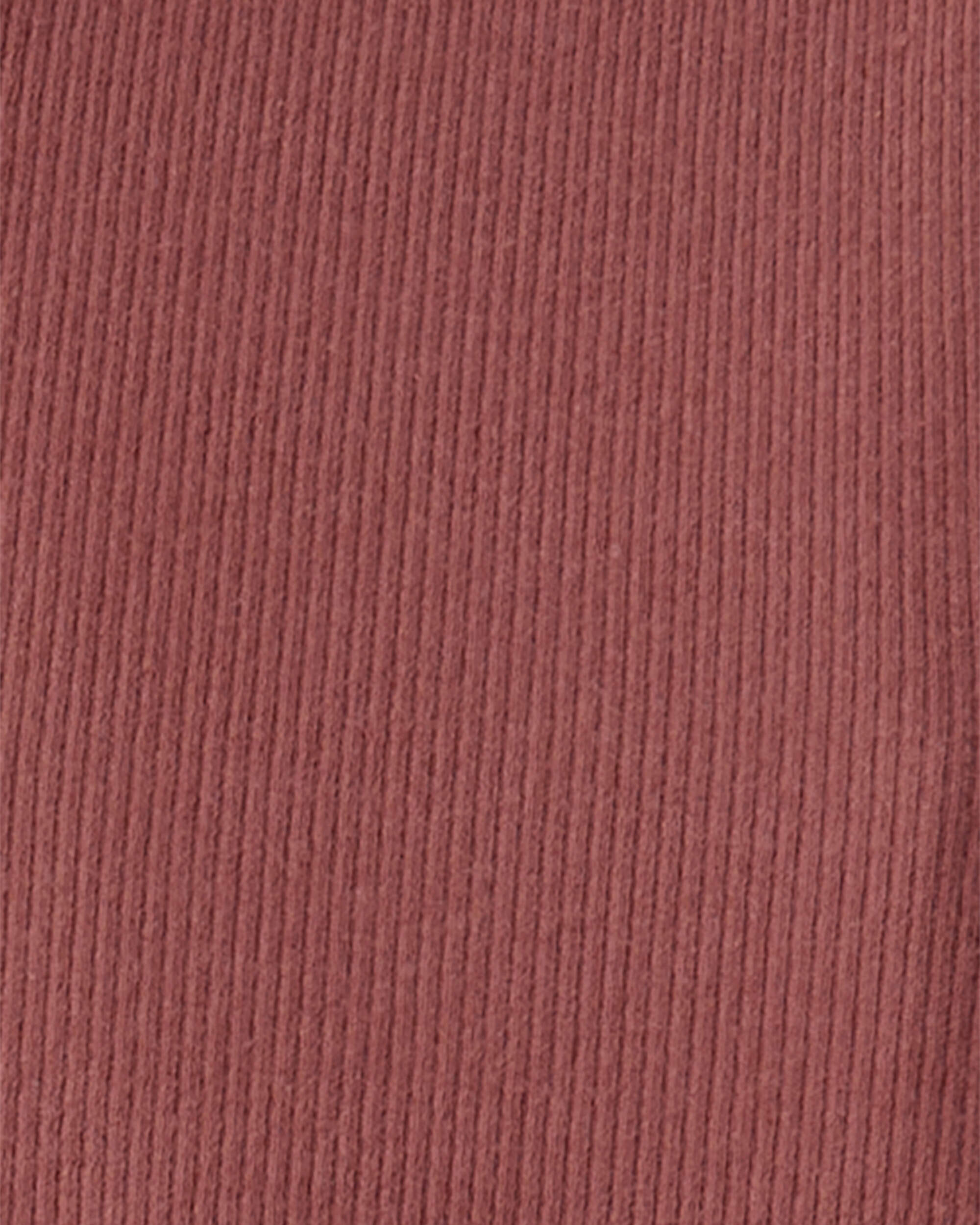 Girls 2-Pack Organic Cotton Ribbed Tees