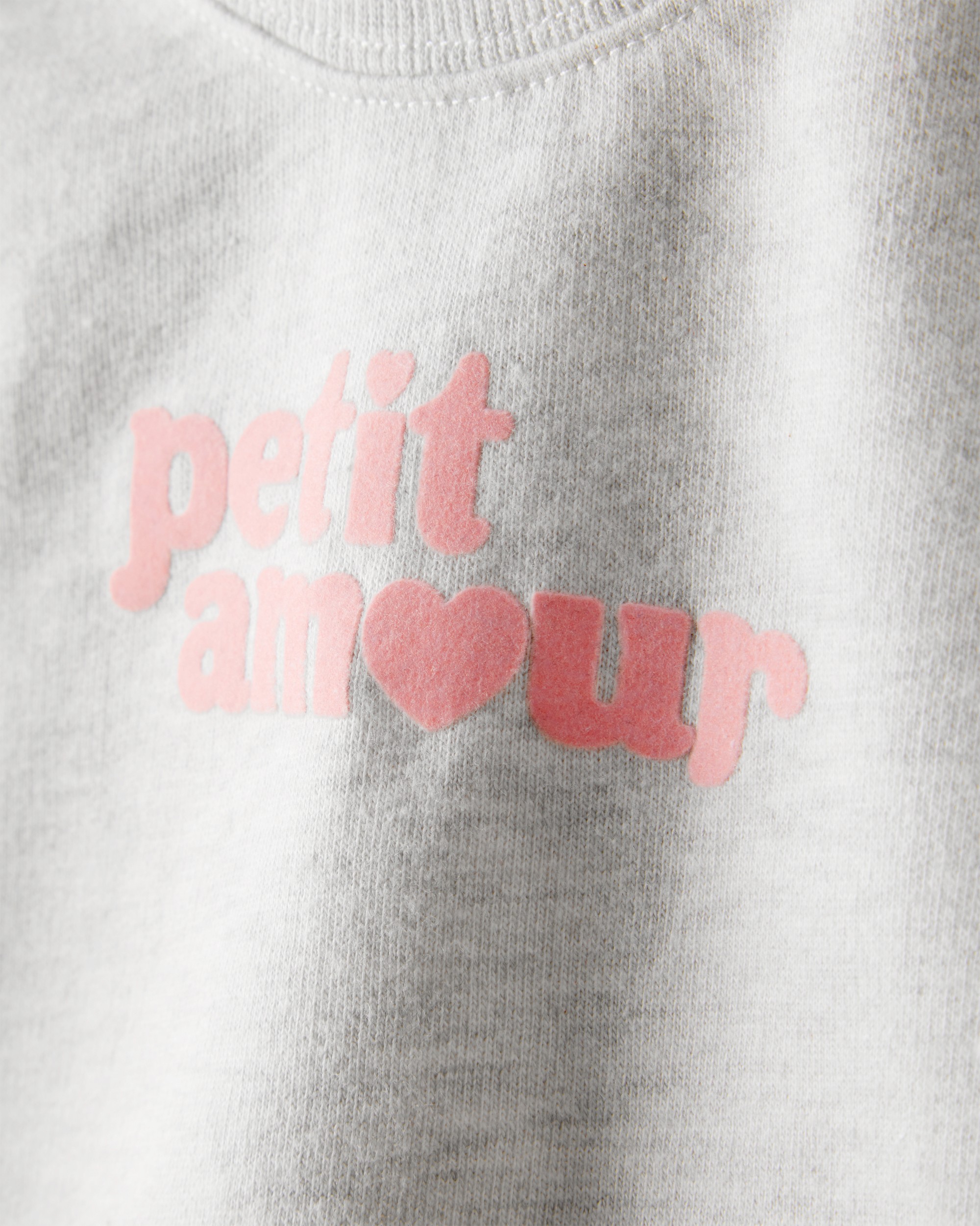 Baby Girl 3-Piece 'Petit Amour' Polka Dot Cardigan Outfit Set - Pink