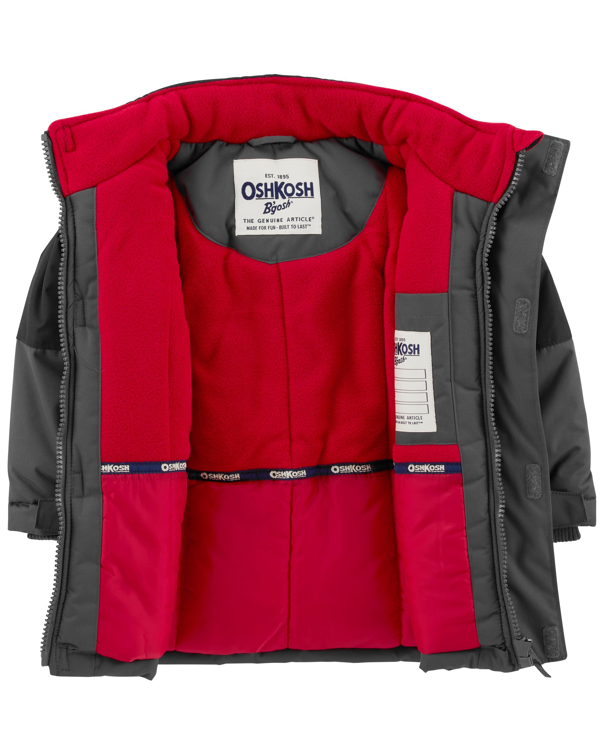 Red Toddler Faux-Fur Lined Heavyweight Jacket | Carter's