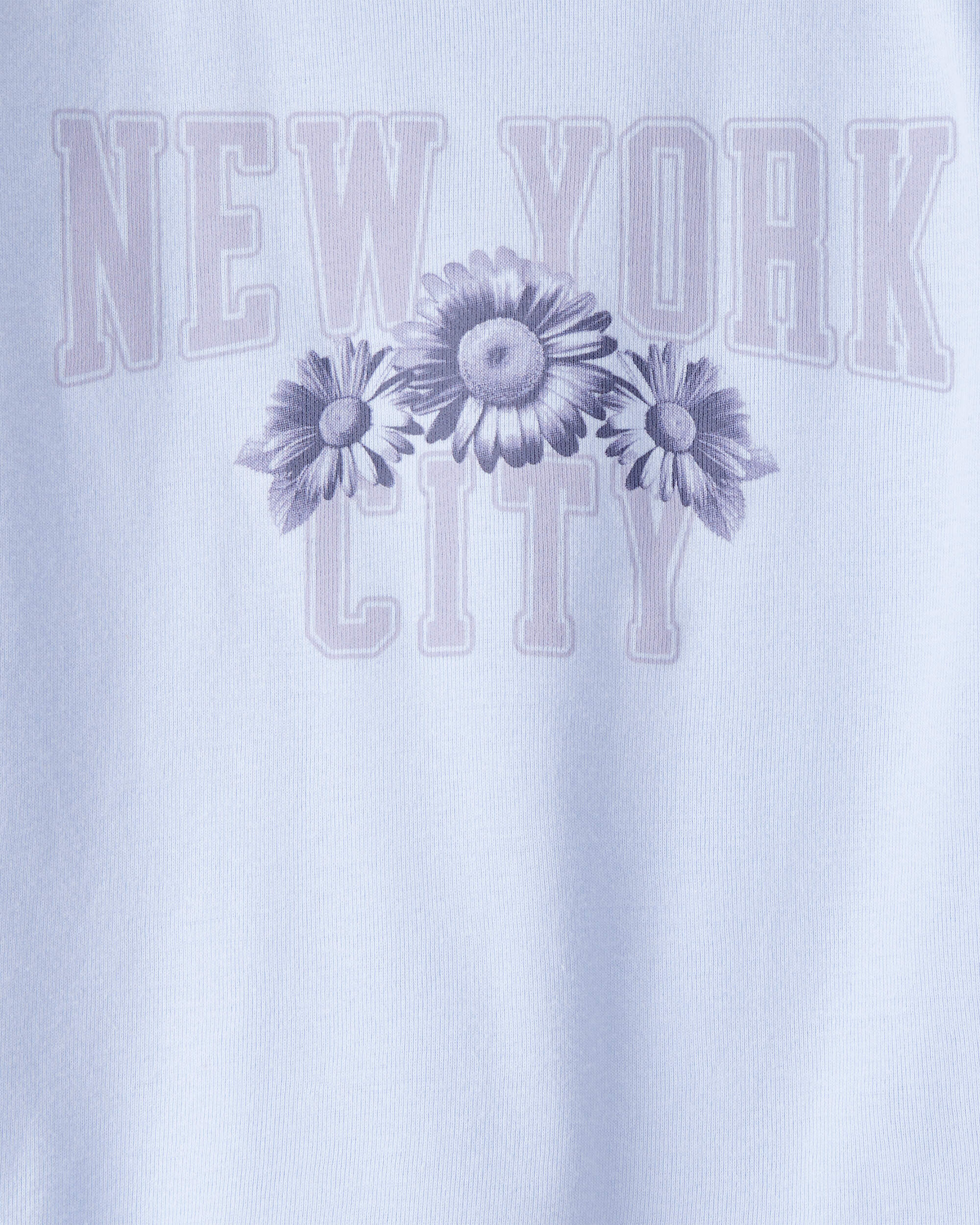 Girls New York Short-Sleeve Graphic Tee - Blue