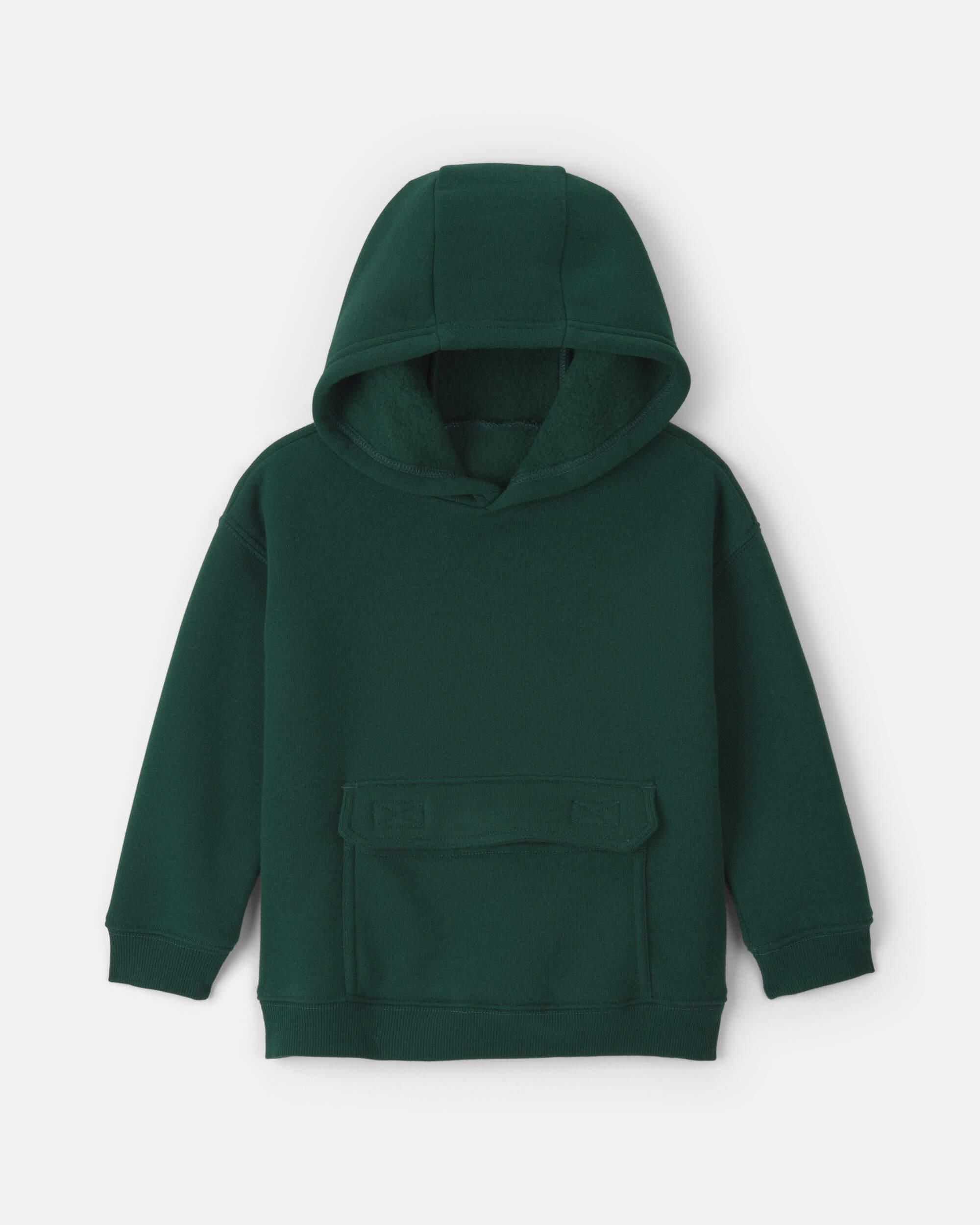 Toddler Boy Fleece Hoodie - Green