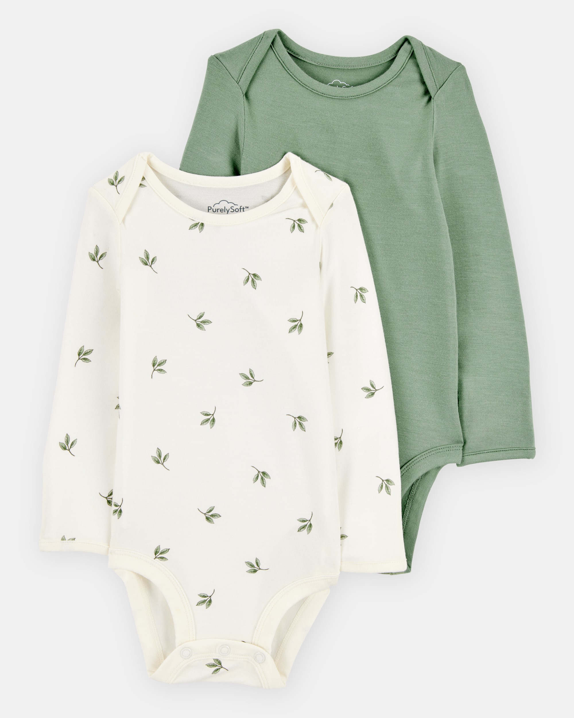 Baby 2-Pack Long-Sleeve Bodysuits