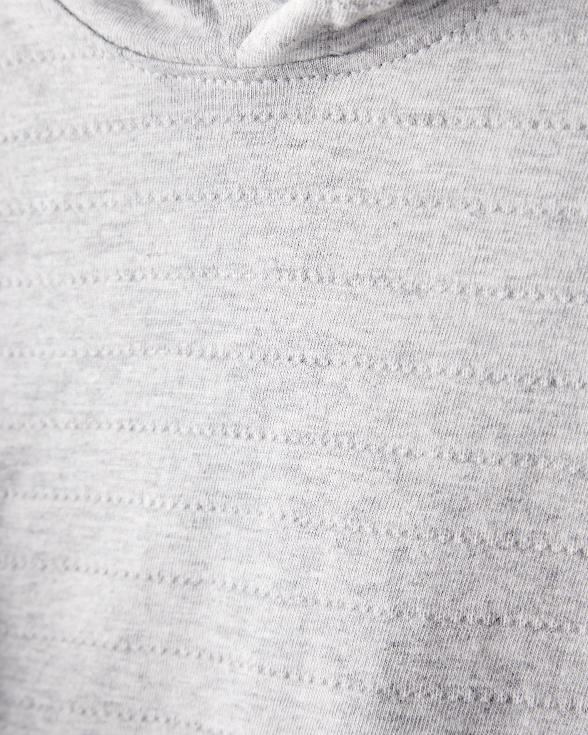 Toddler Boy Cotton Long-Sleeve Hooded Top - Grey