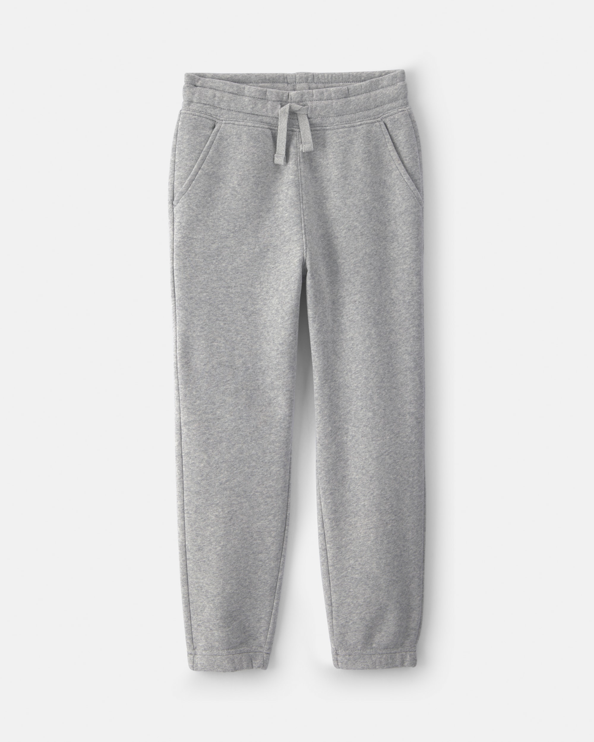 Boys Fleece Joggers - Grey