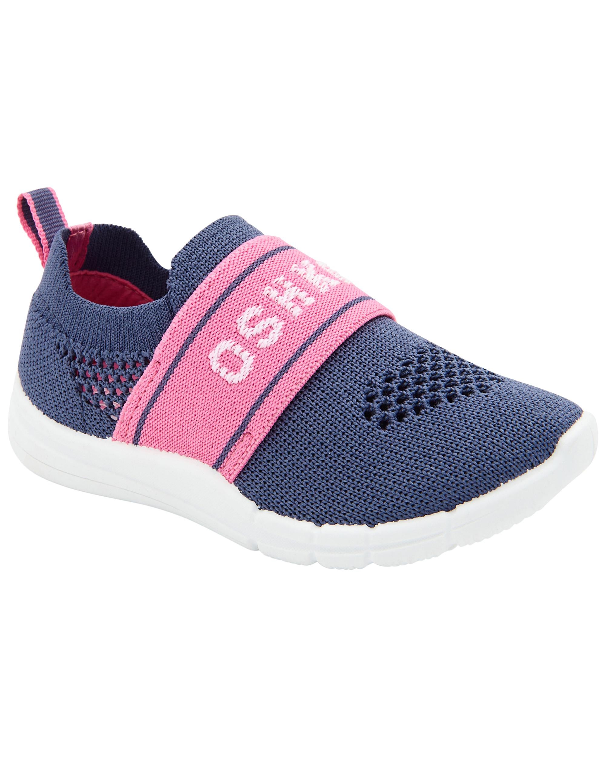 Navy Pink Pool To Play Logo Sneakers Carter s Oshkosh Canada