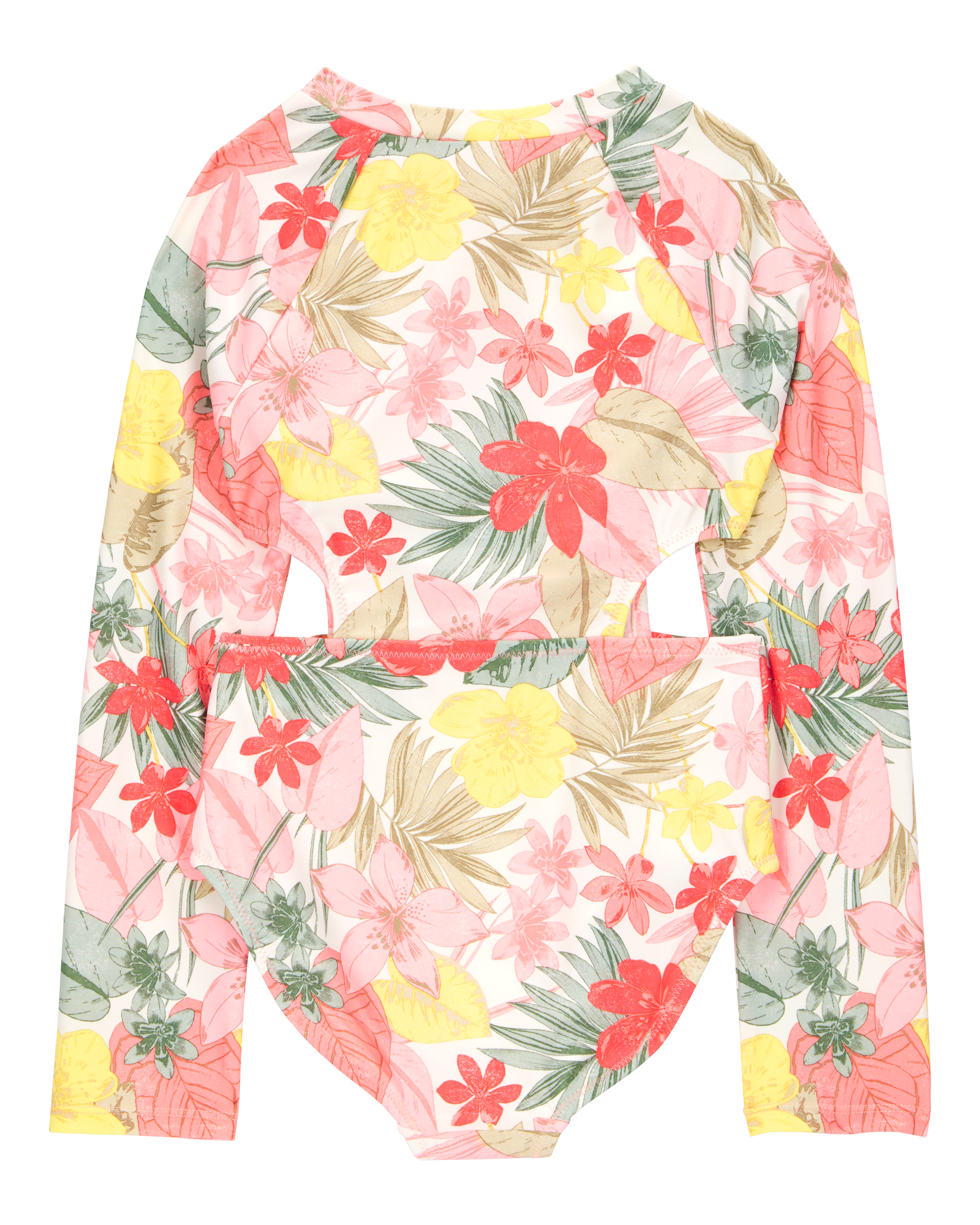 Kid 1-Piece Floral Rashguard
