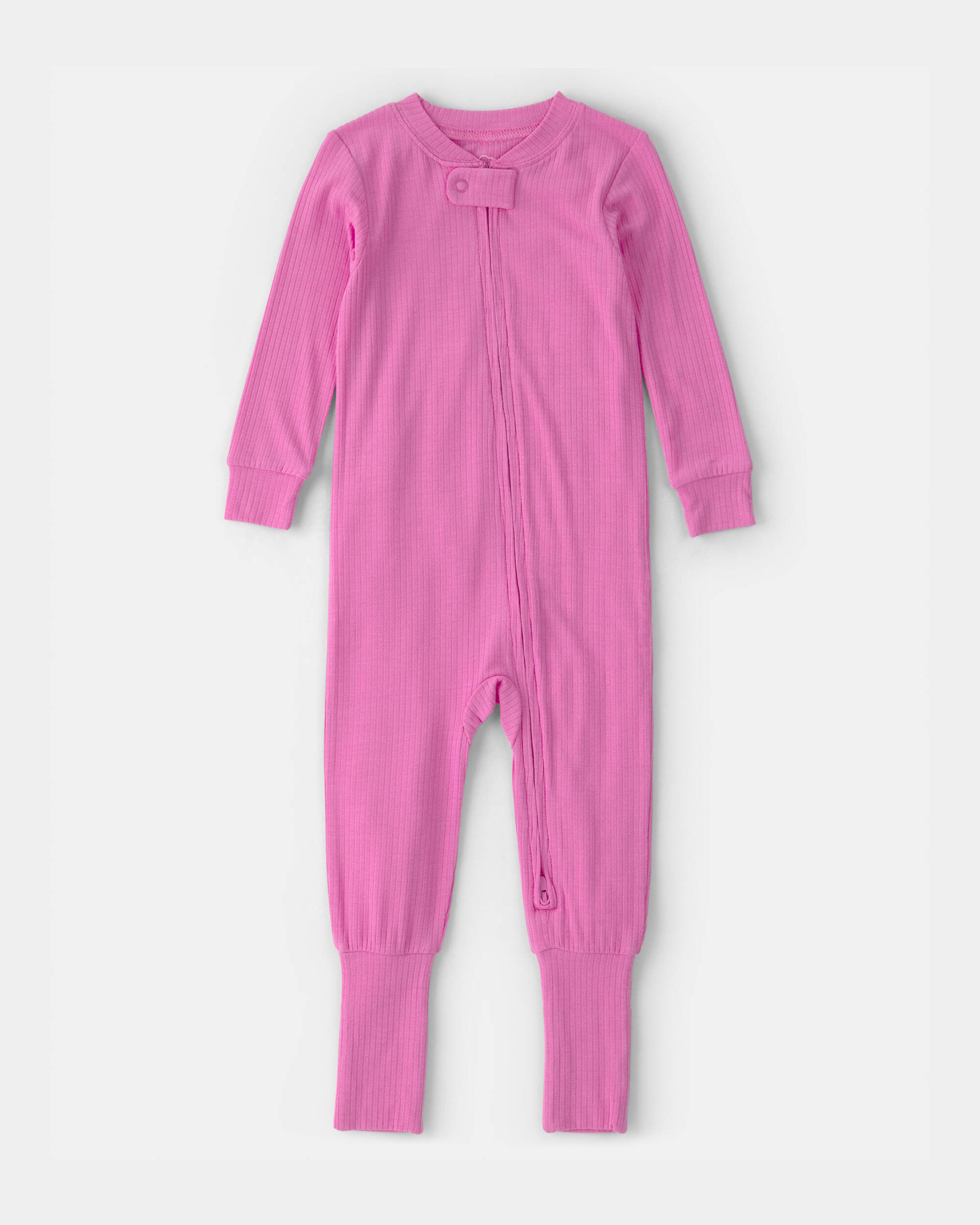 Baby Girl PurelySoft Snug Fit 1-Piece Pyjama - Pink