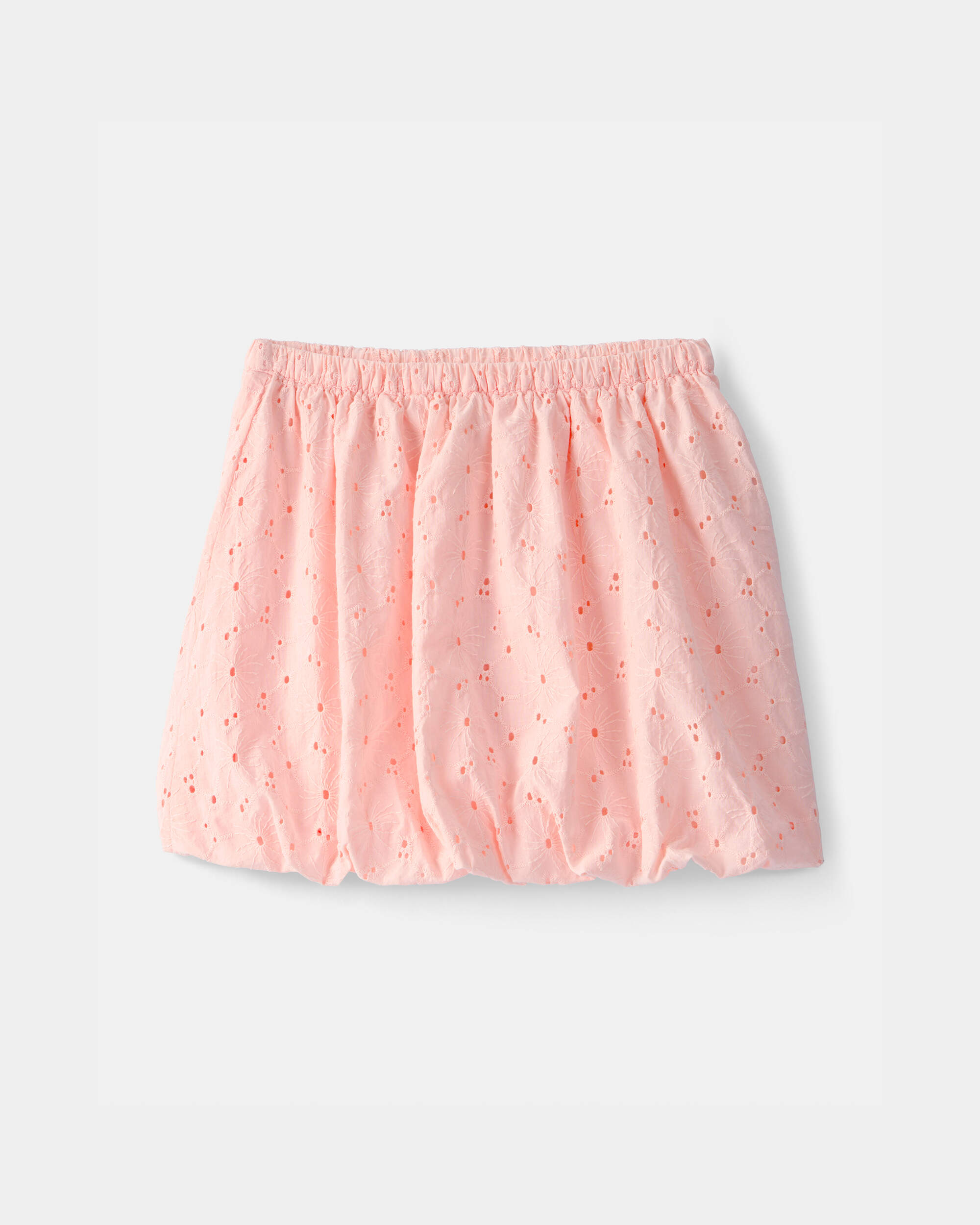 Girls Eyelet Skirt - Pink