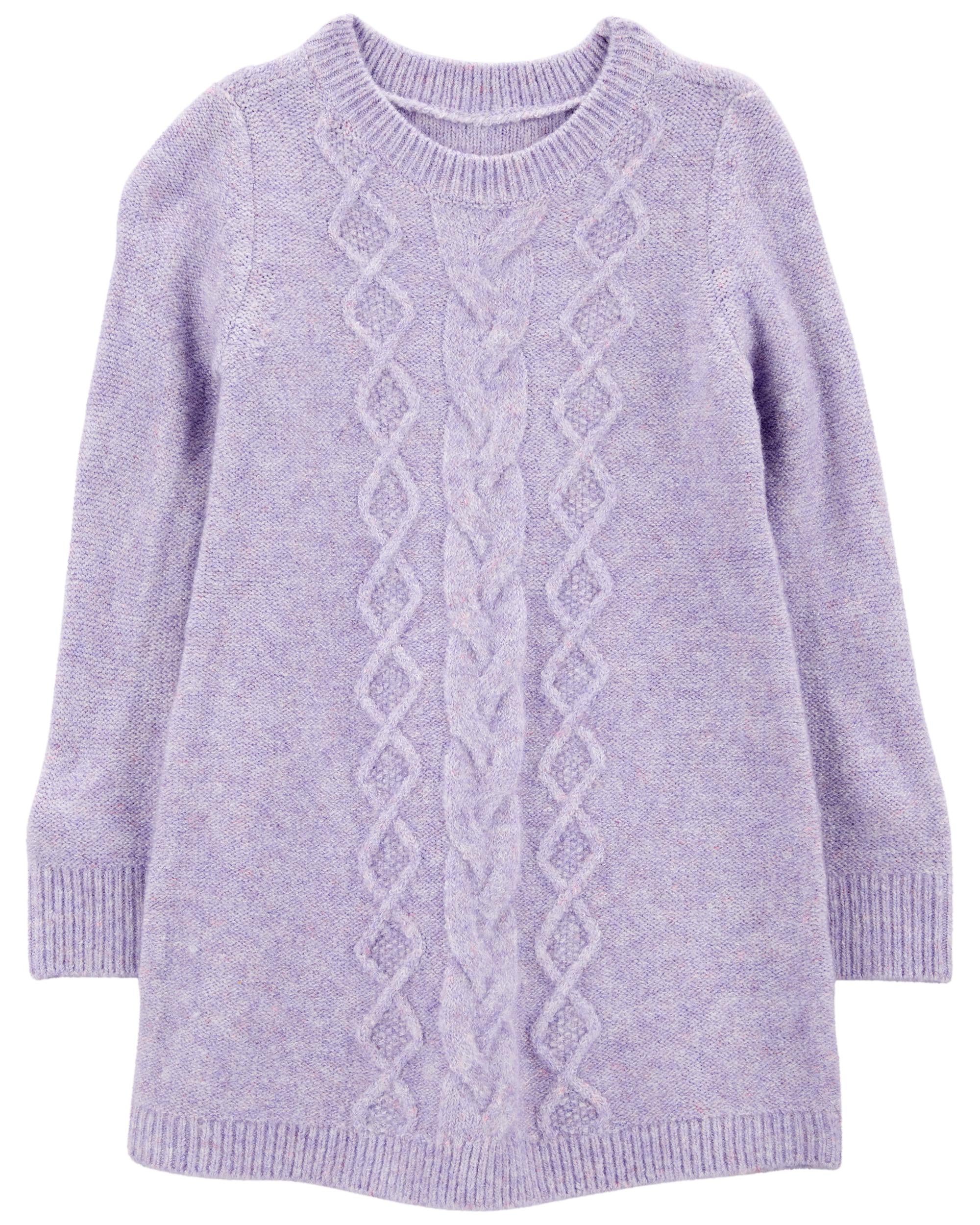 Carters cable knit sweater dress outlet