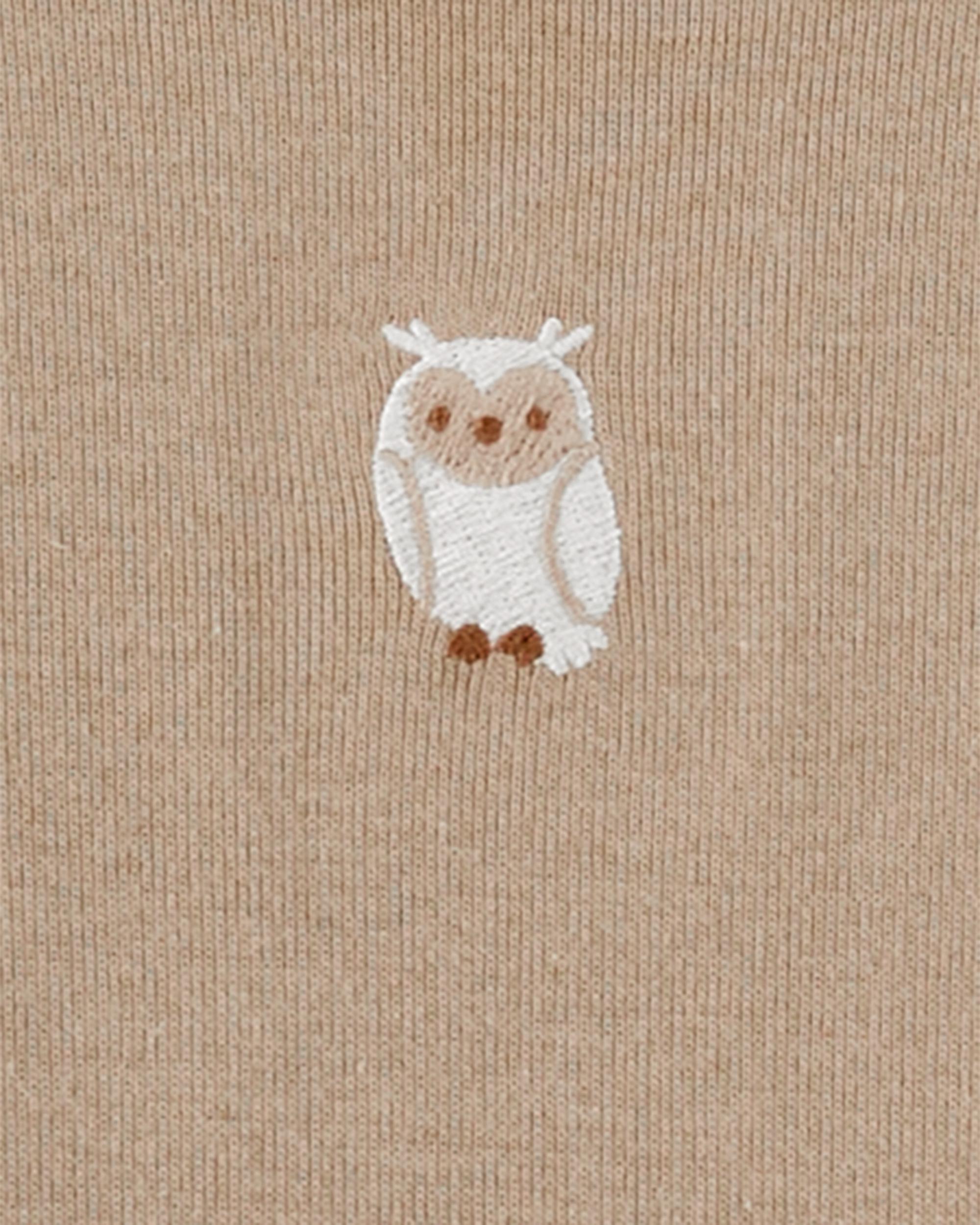 Baby Girl 3-Piece Owl Little Character Set