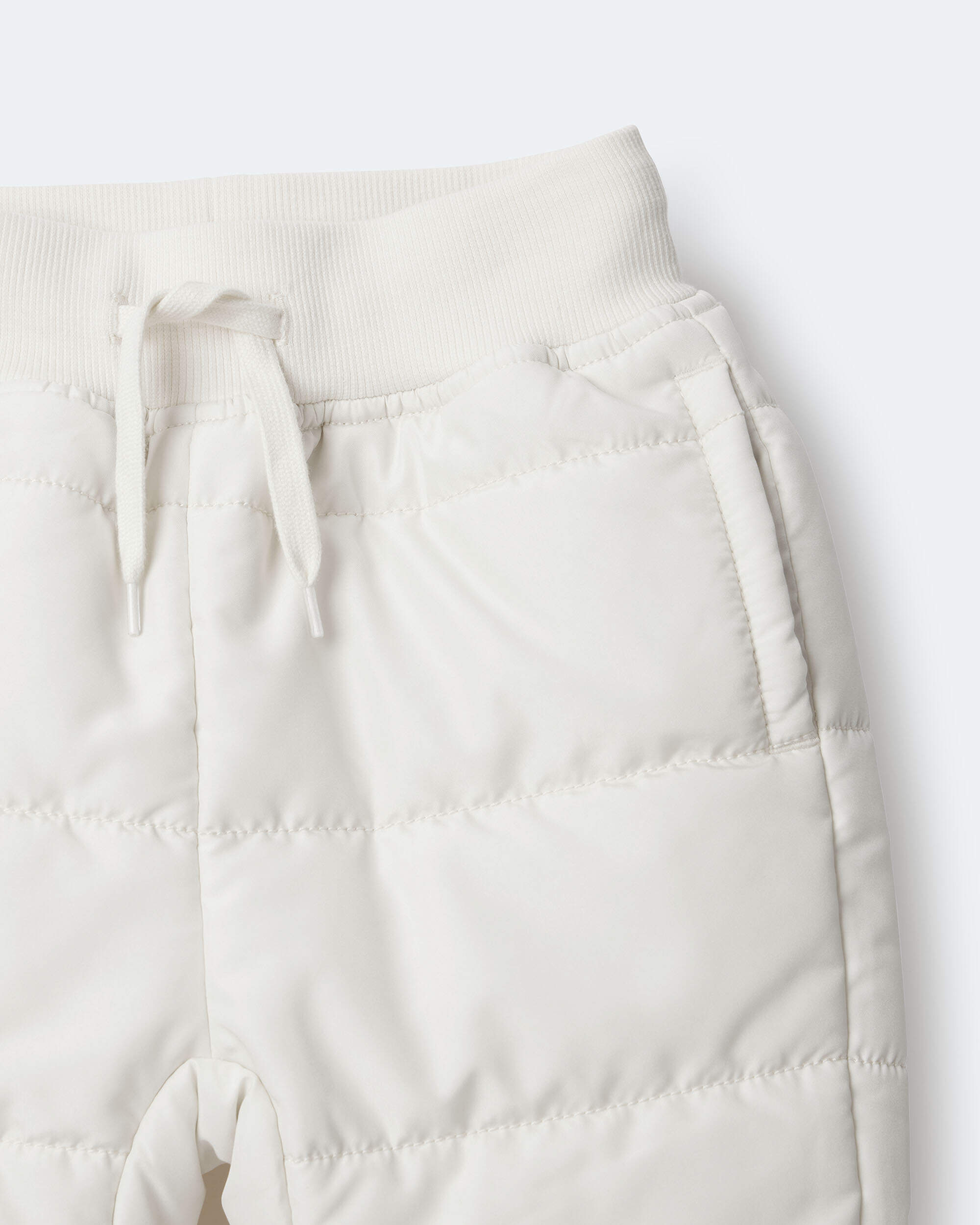 Toddler Ski Jogger Pant - Cream