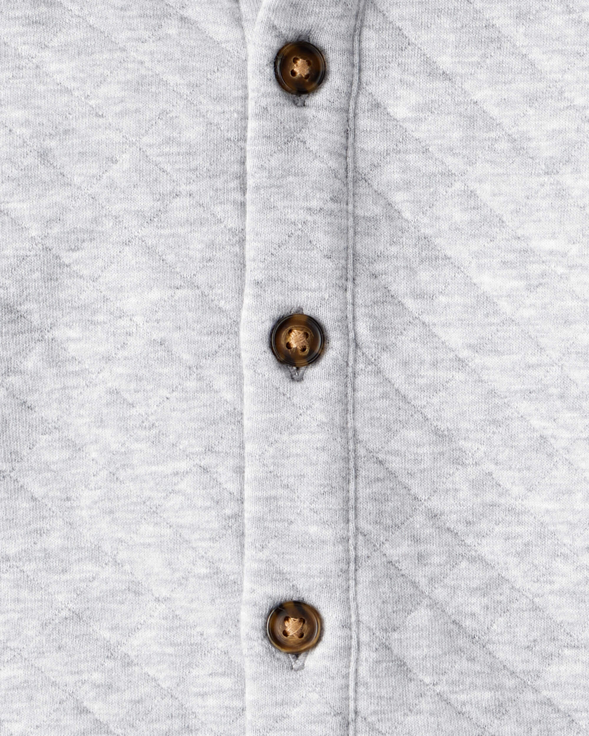 Baby Boy 3-Piece Cardigan, Bodysuit & Pant Set - Grey